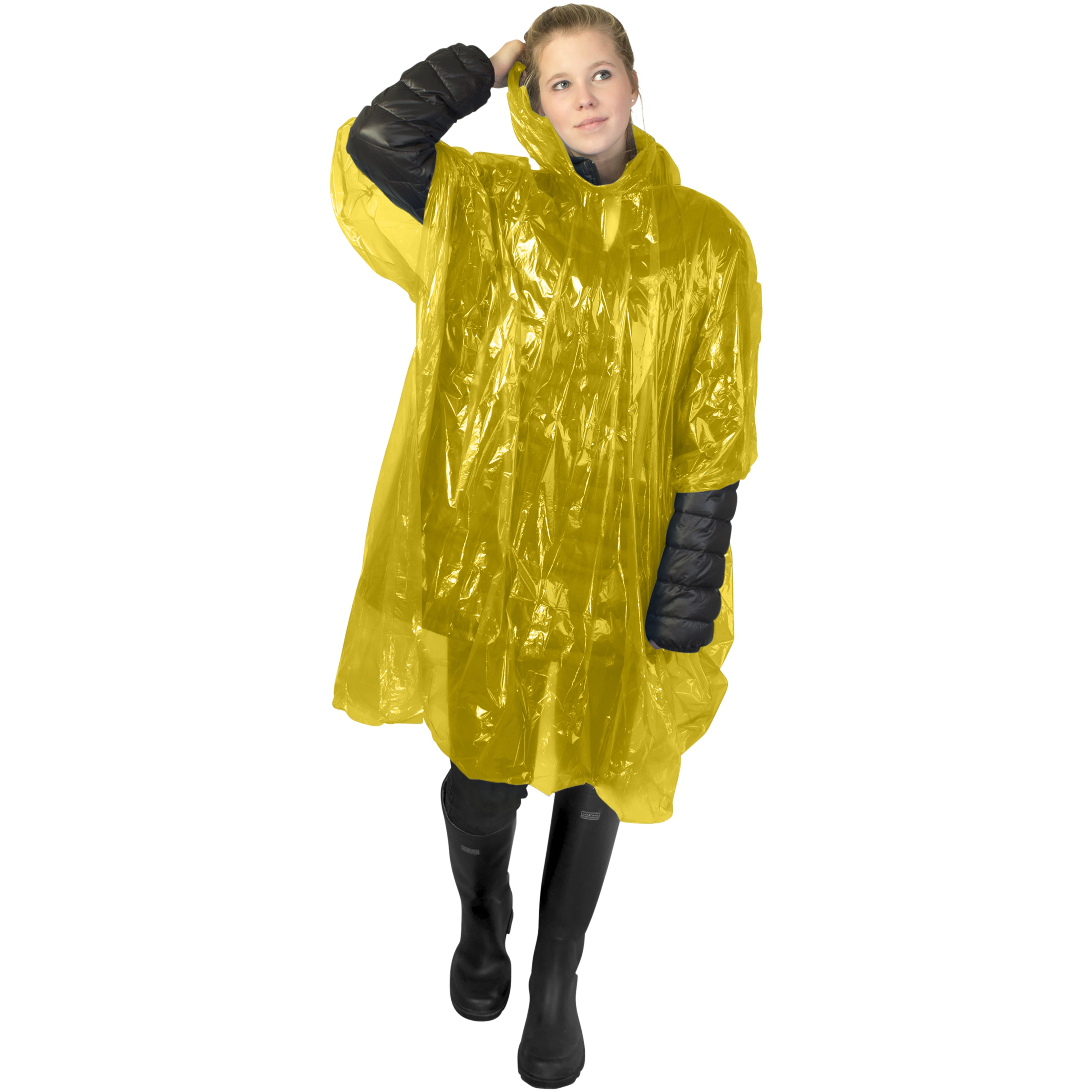 Recycled Plastic Rain Poncho