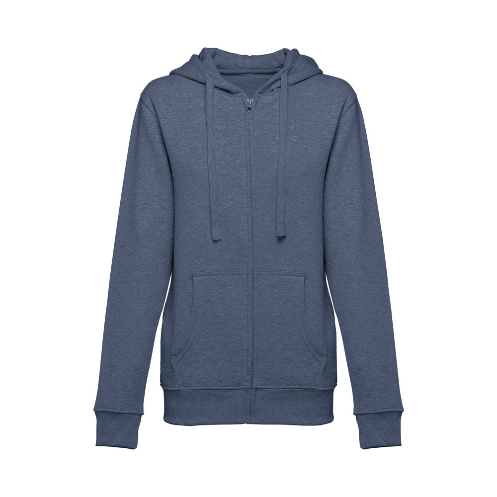 Thc Amsterdam Women Ii. Women's Hoodie In Cotton And Polyester With Full Zip
