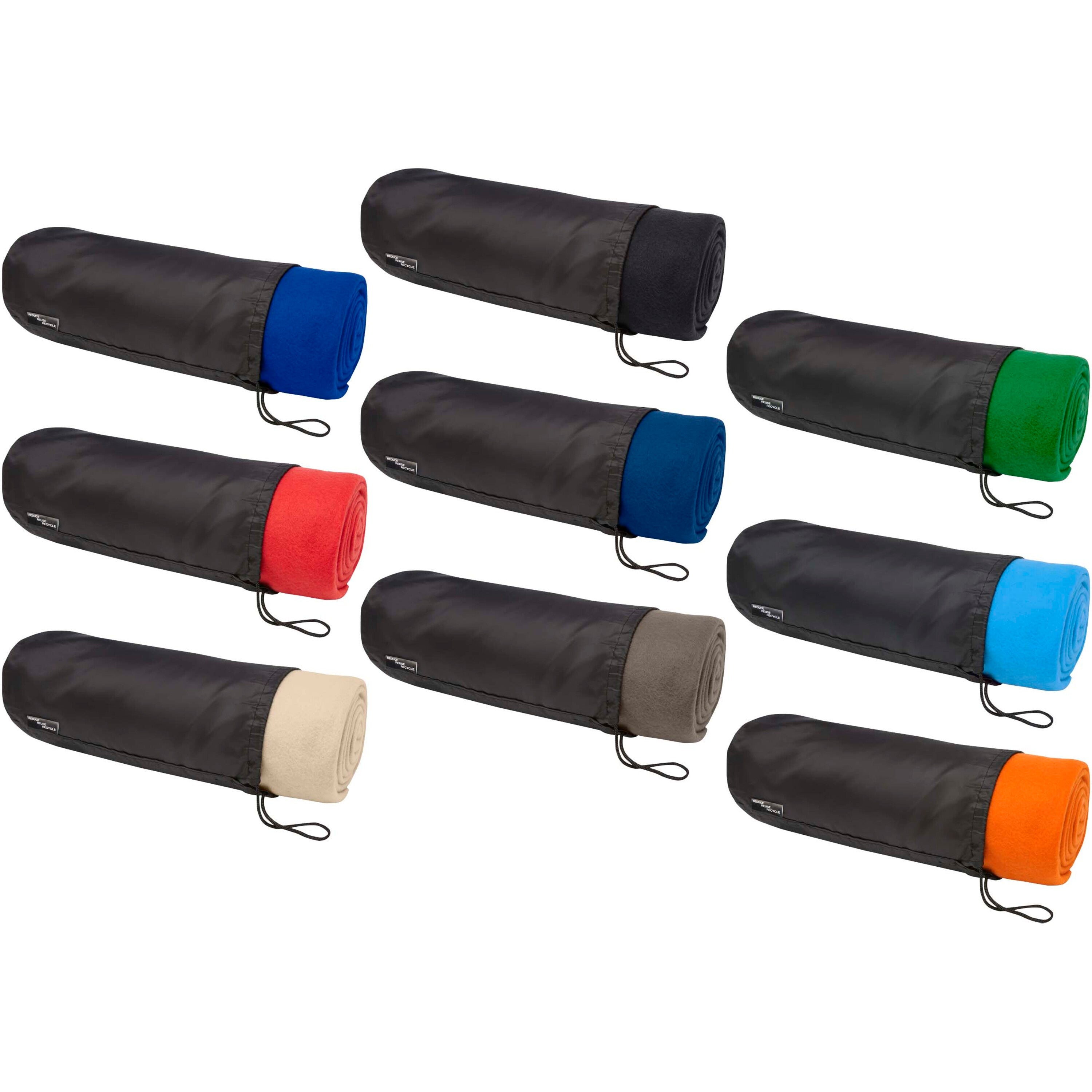 Willow Recycled Polyester Polar Fleece Blanket