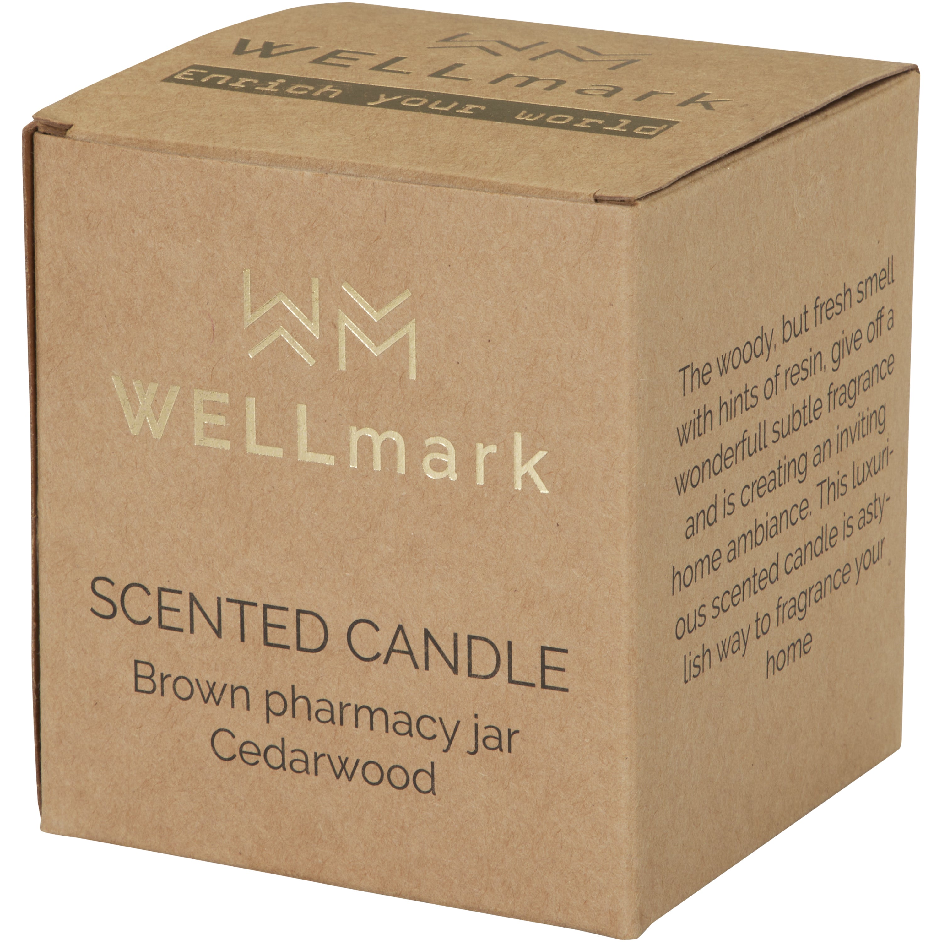 Handmade Cedar Wood Scented Soy Wax Candle