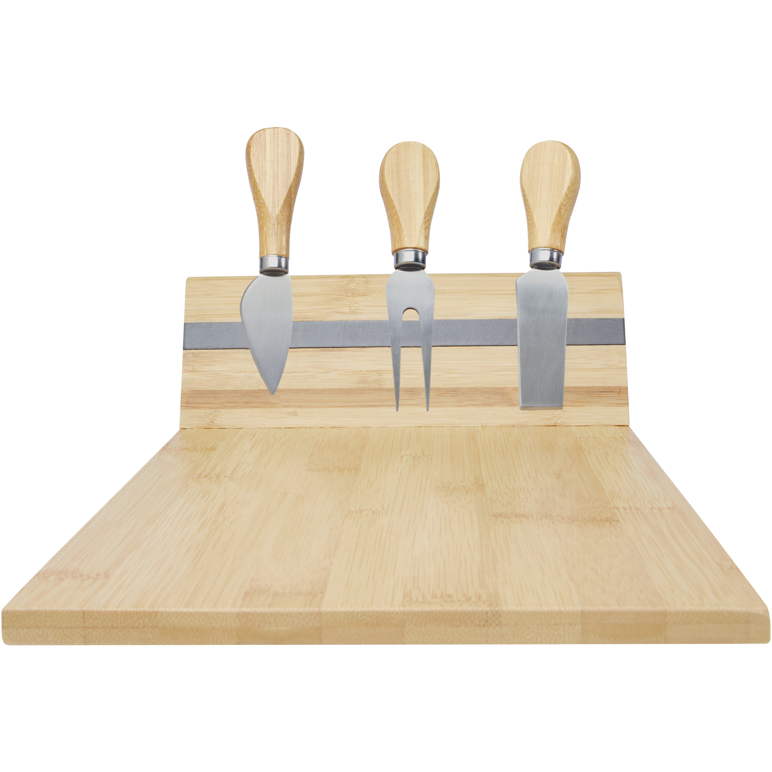 Bamboo Magnetic Cheese Board and Tools Set