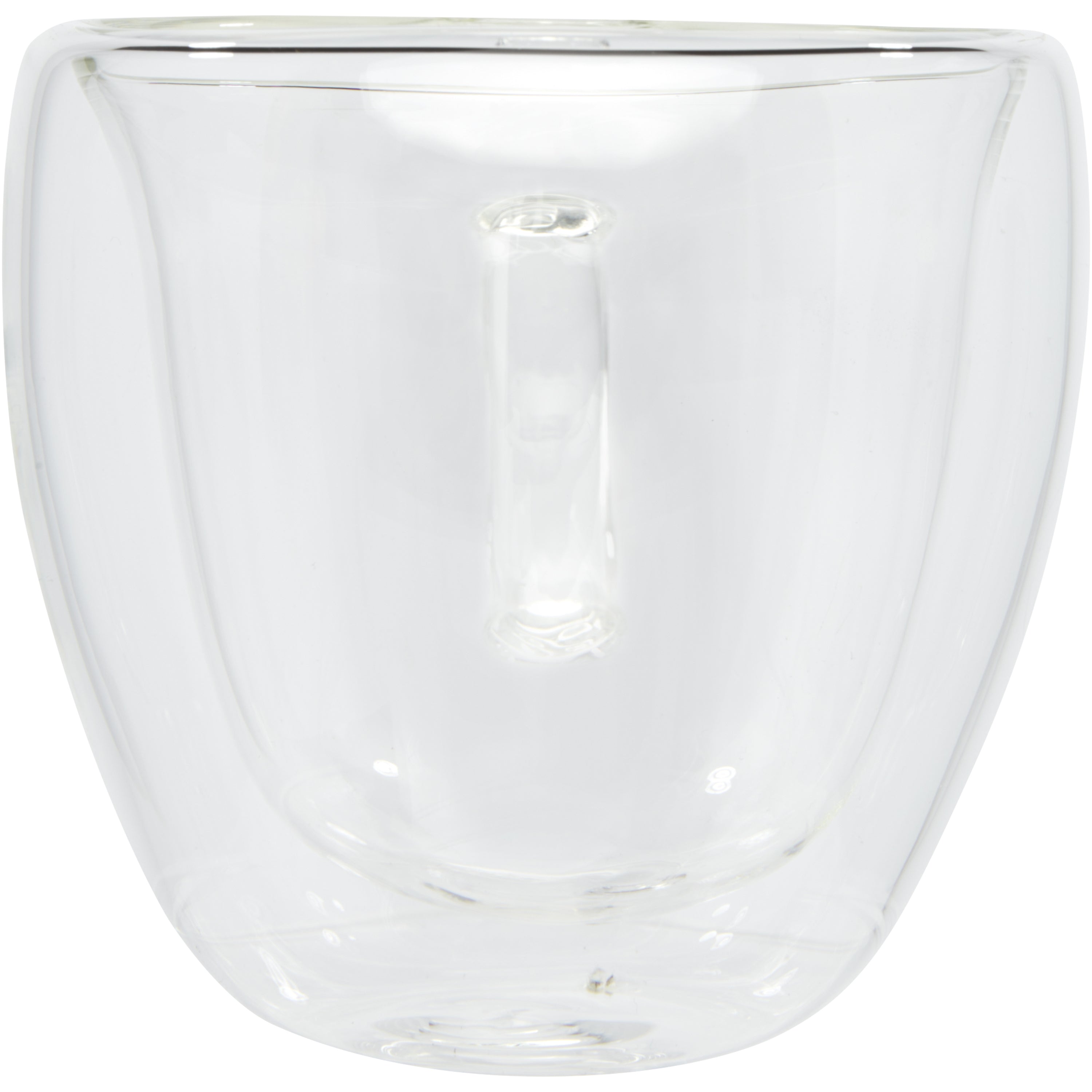 Set of 2 Thermal Glass Cups and Bamboo Coasters