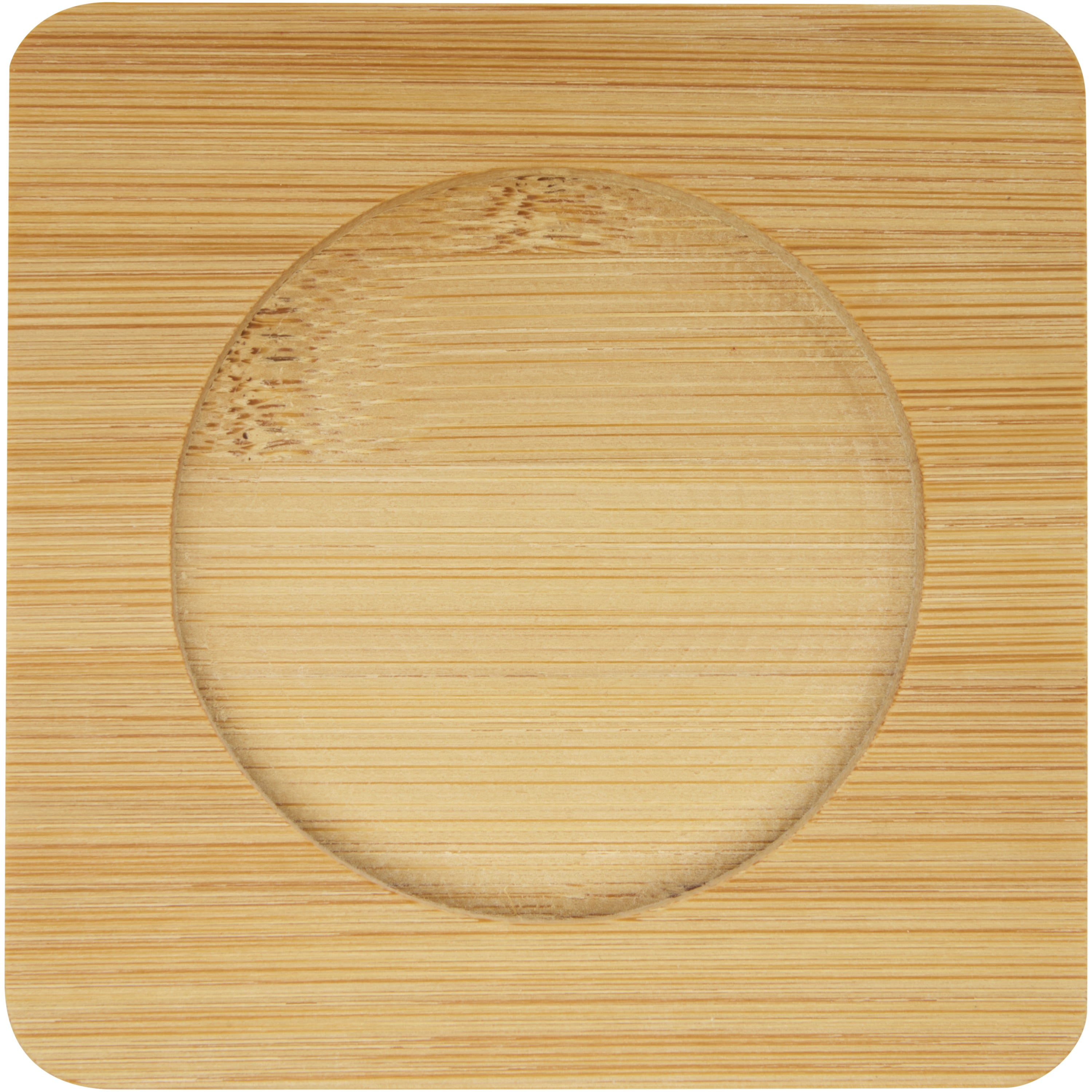 2 Thermal Glass Cup and Bamboo Coaster Sets