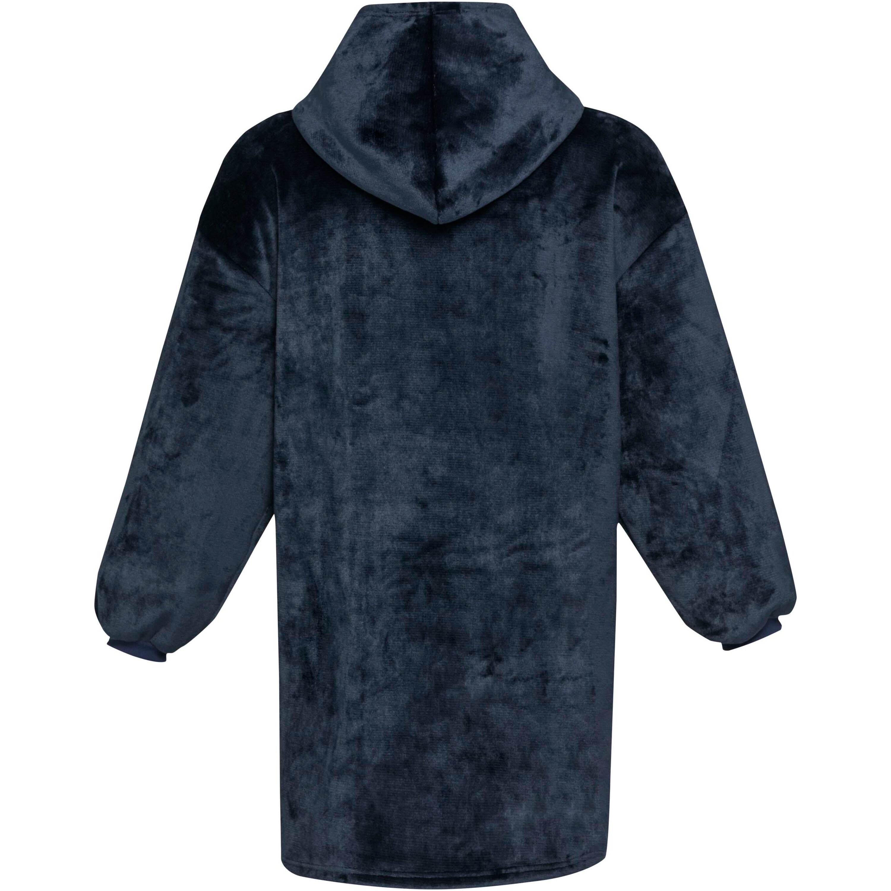 Recycled Polyester Flannel Blanket Hoodie