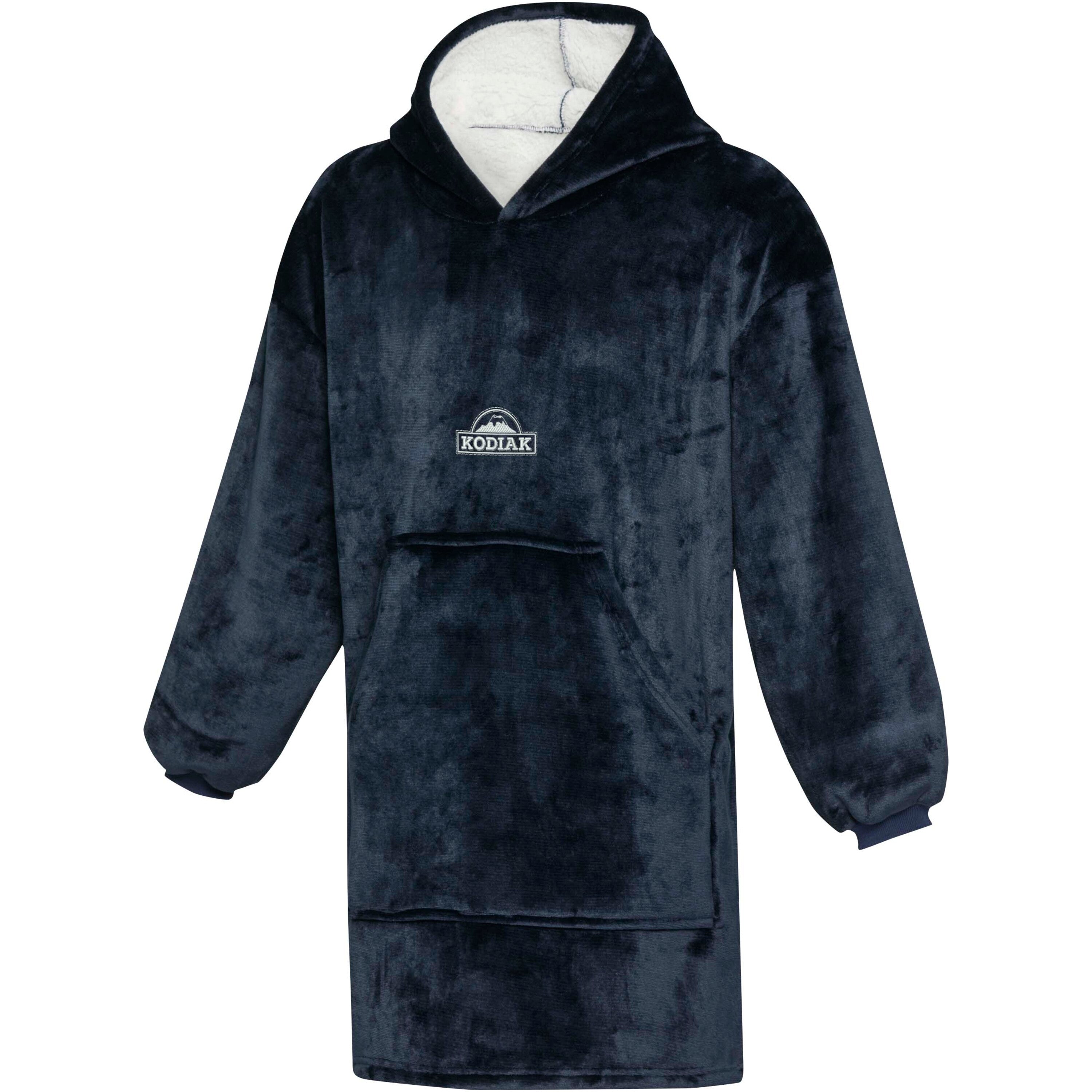 Recycled Polyester Flannel Blanket Hoodie