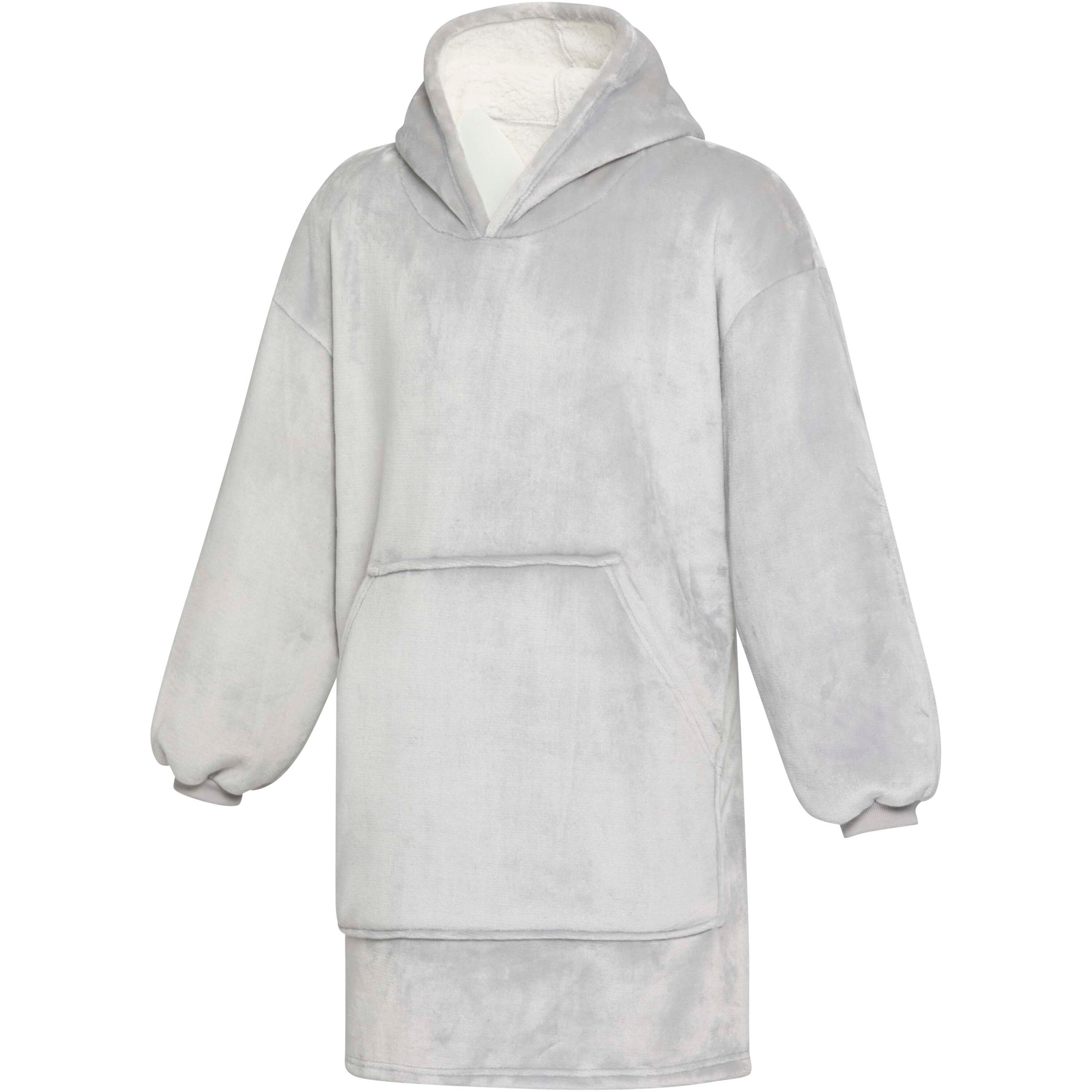 Recycled Polyester Flannel Blanket Hoodie