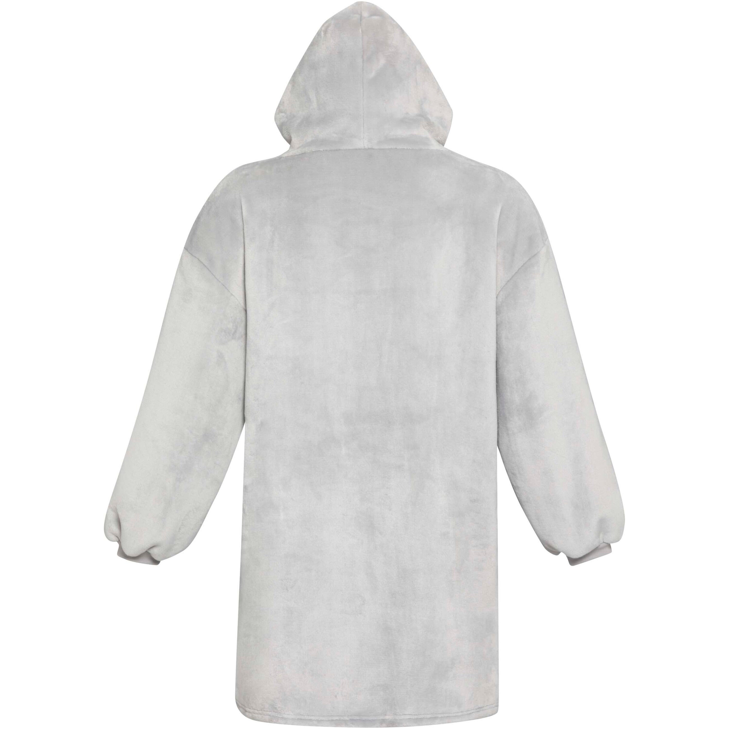Recycled Polyester Flannel Blanket Hoodie