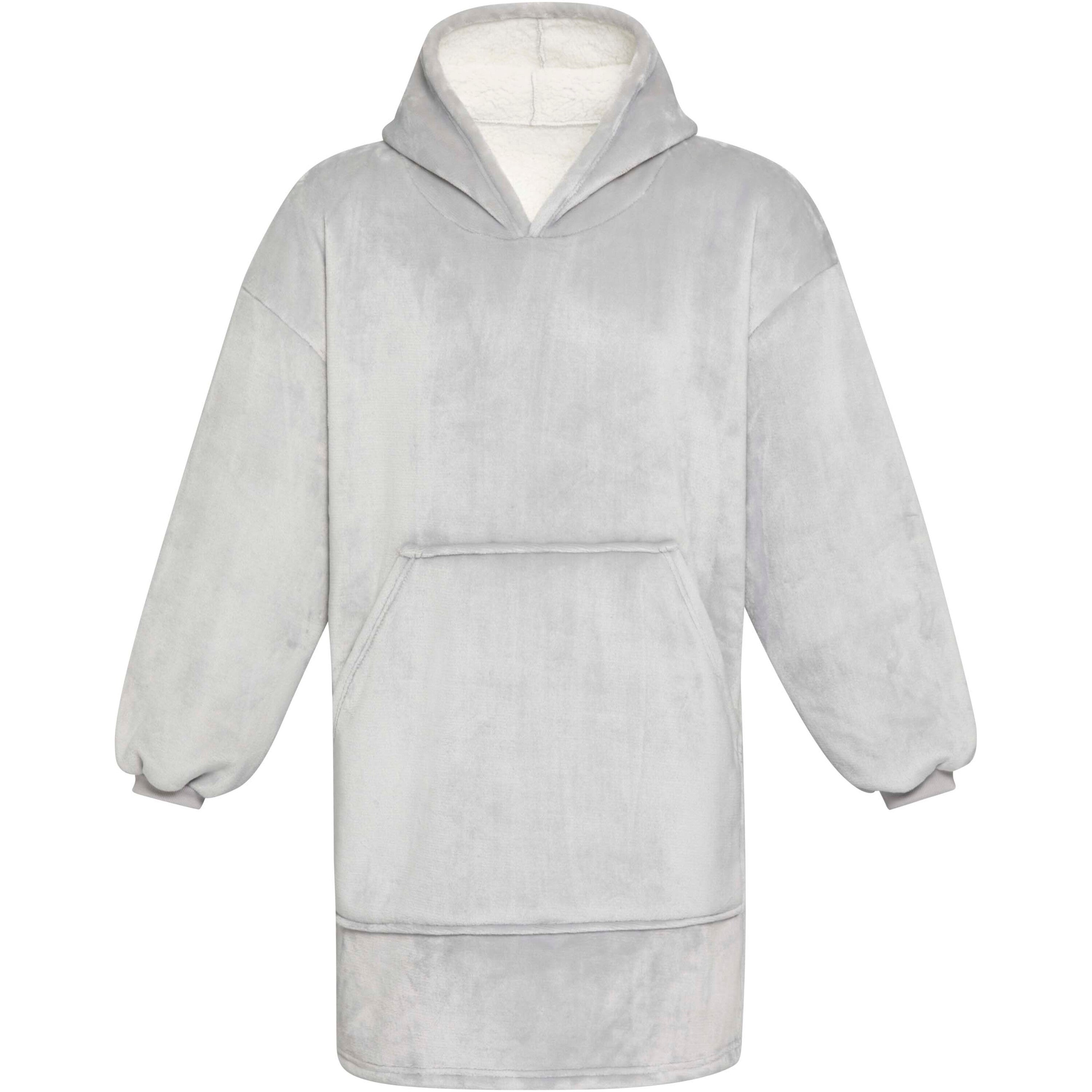 Recycled Polyester Flannel Blanket Hoodie