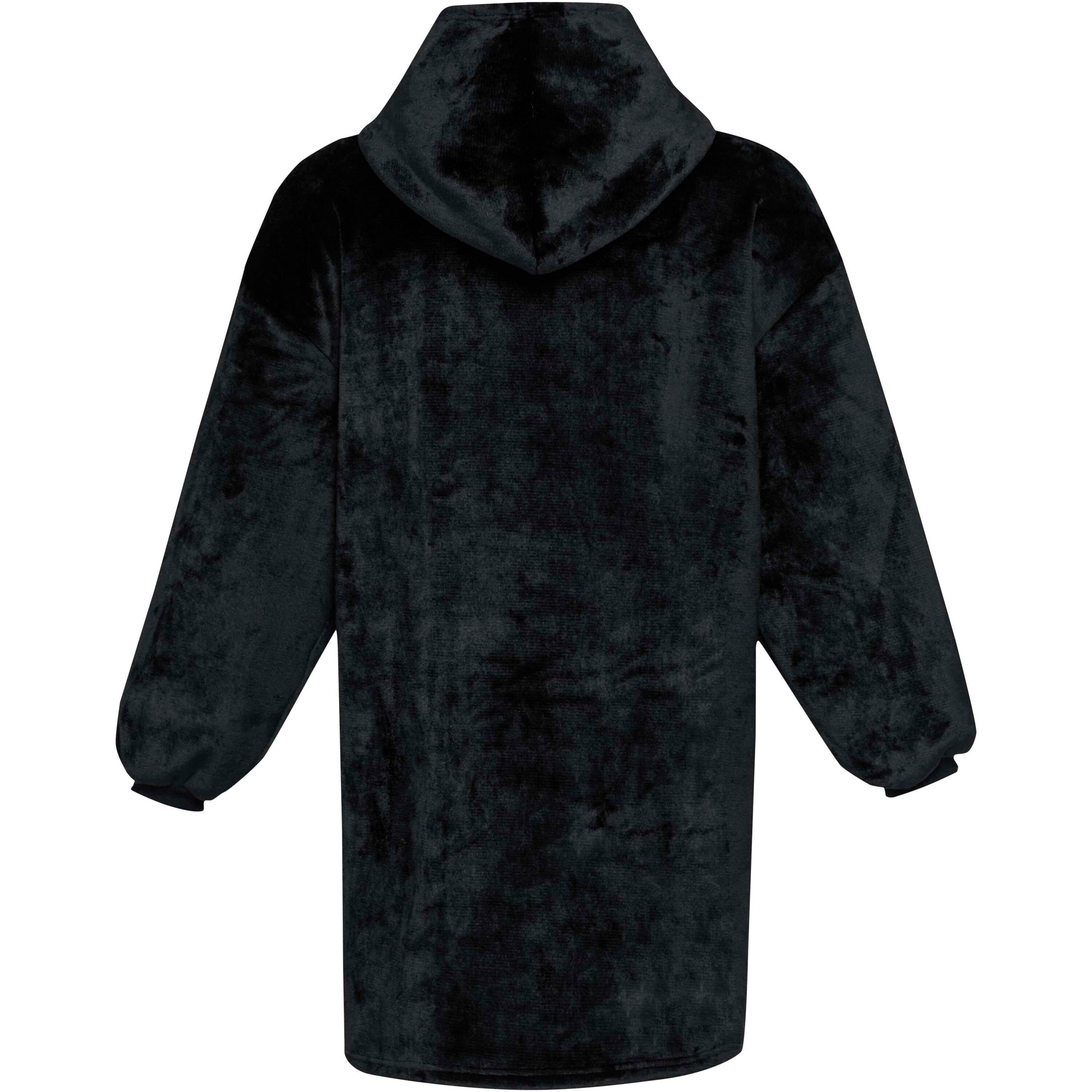Recycled Polyester Flannel Blanket Hoodie