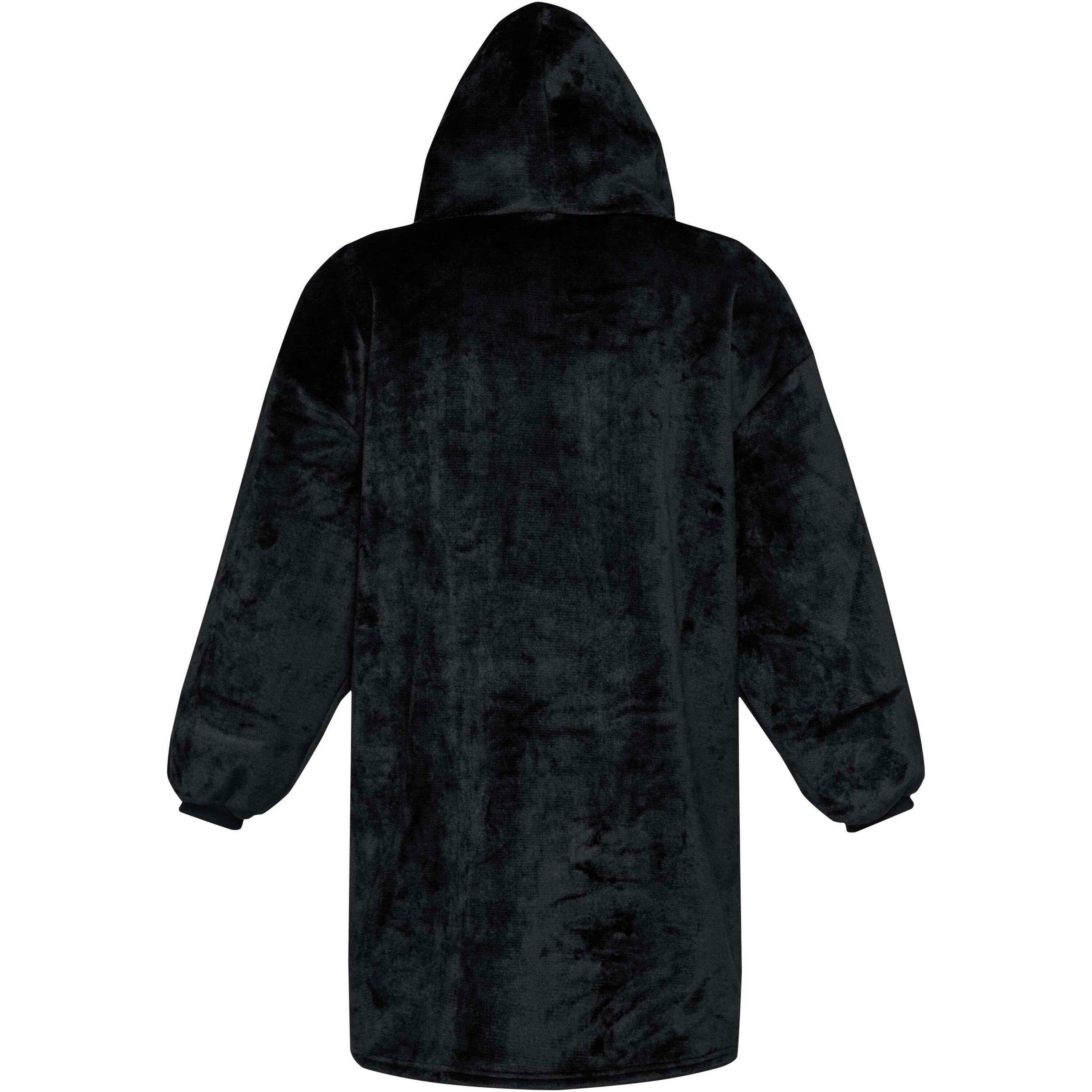 Recycled Polyester Flannel Blanket Hoodie