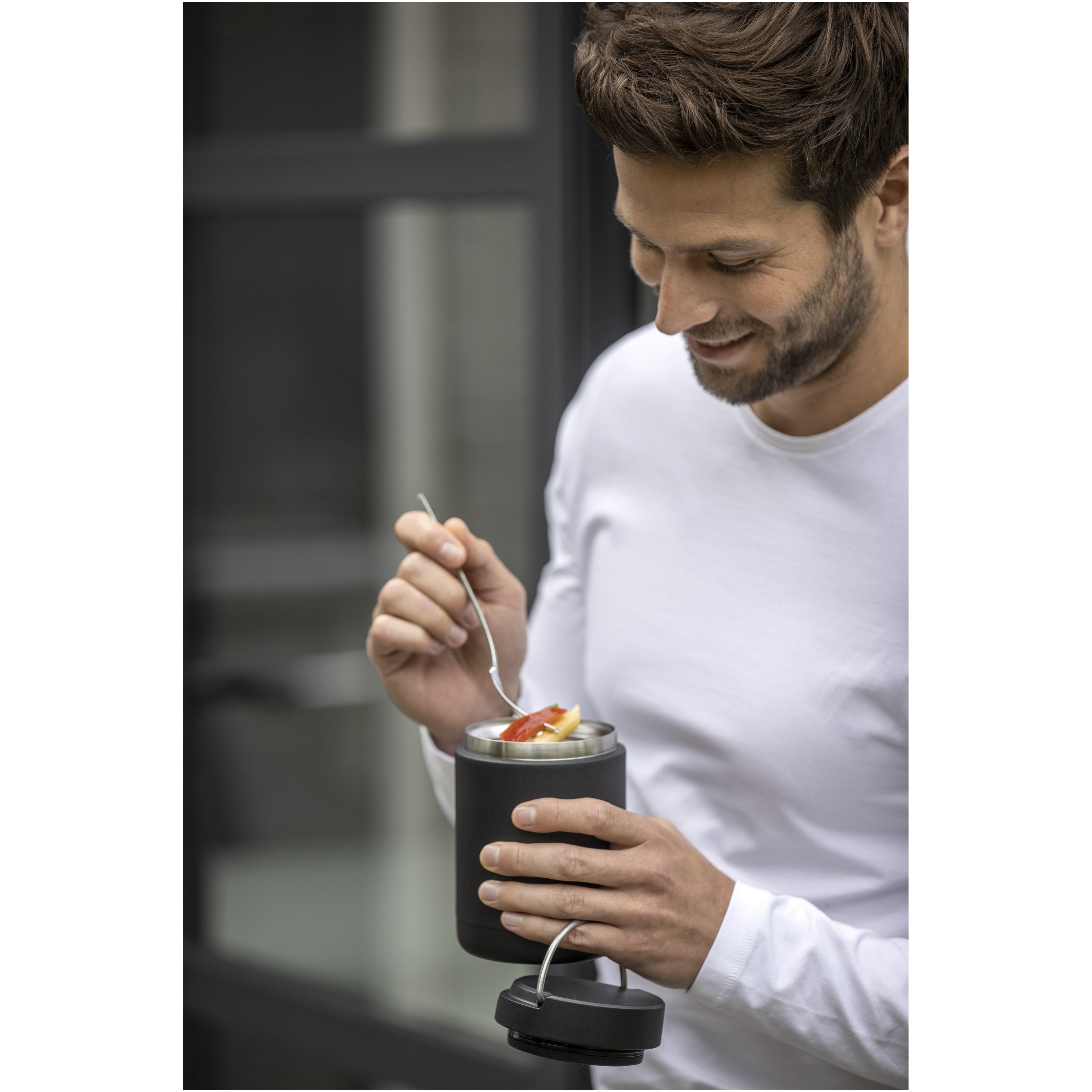 500ml Recycled Stainless Steel Insulated Lunch Pot