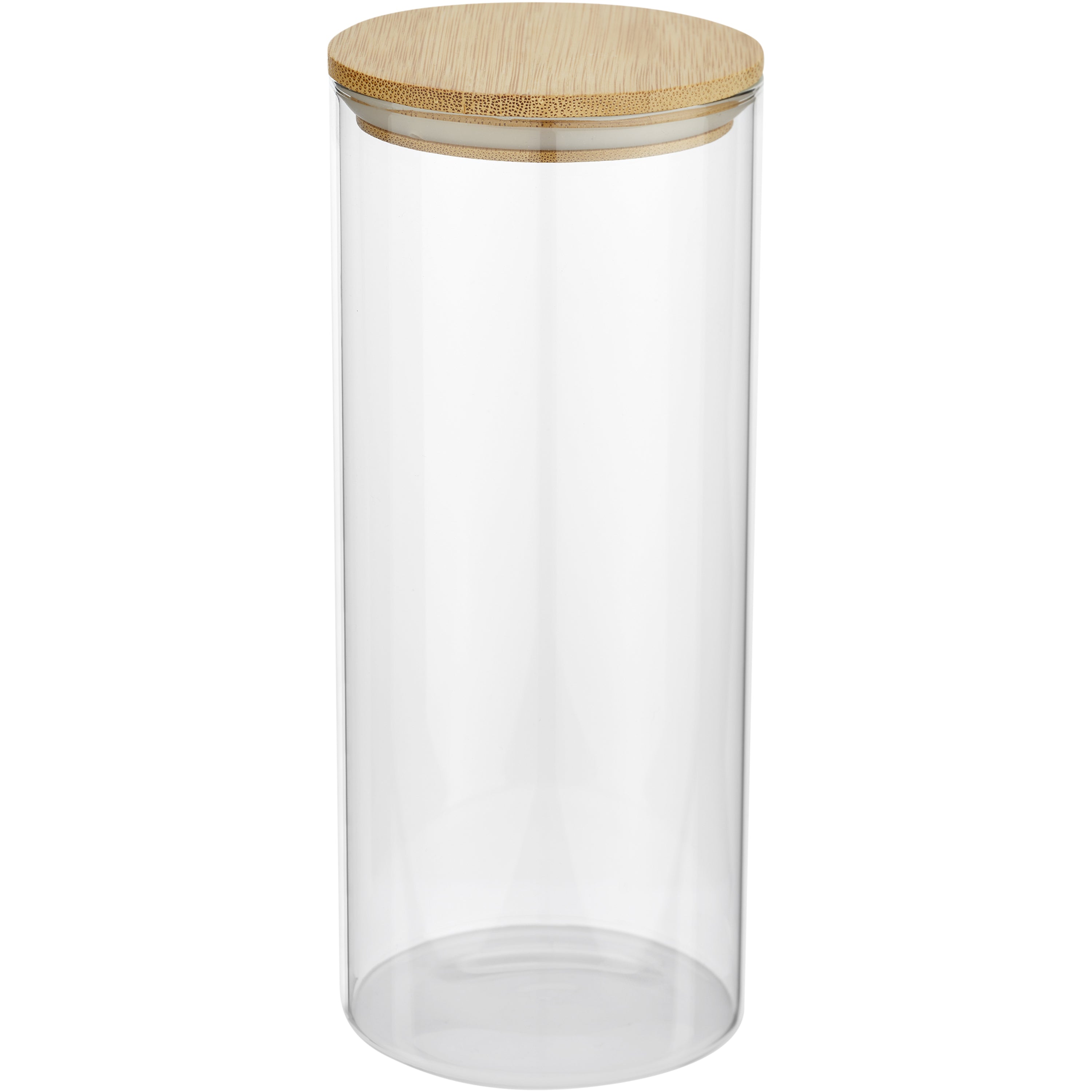Boley Large Glass Food Container with Bamboo Lid