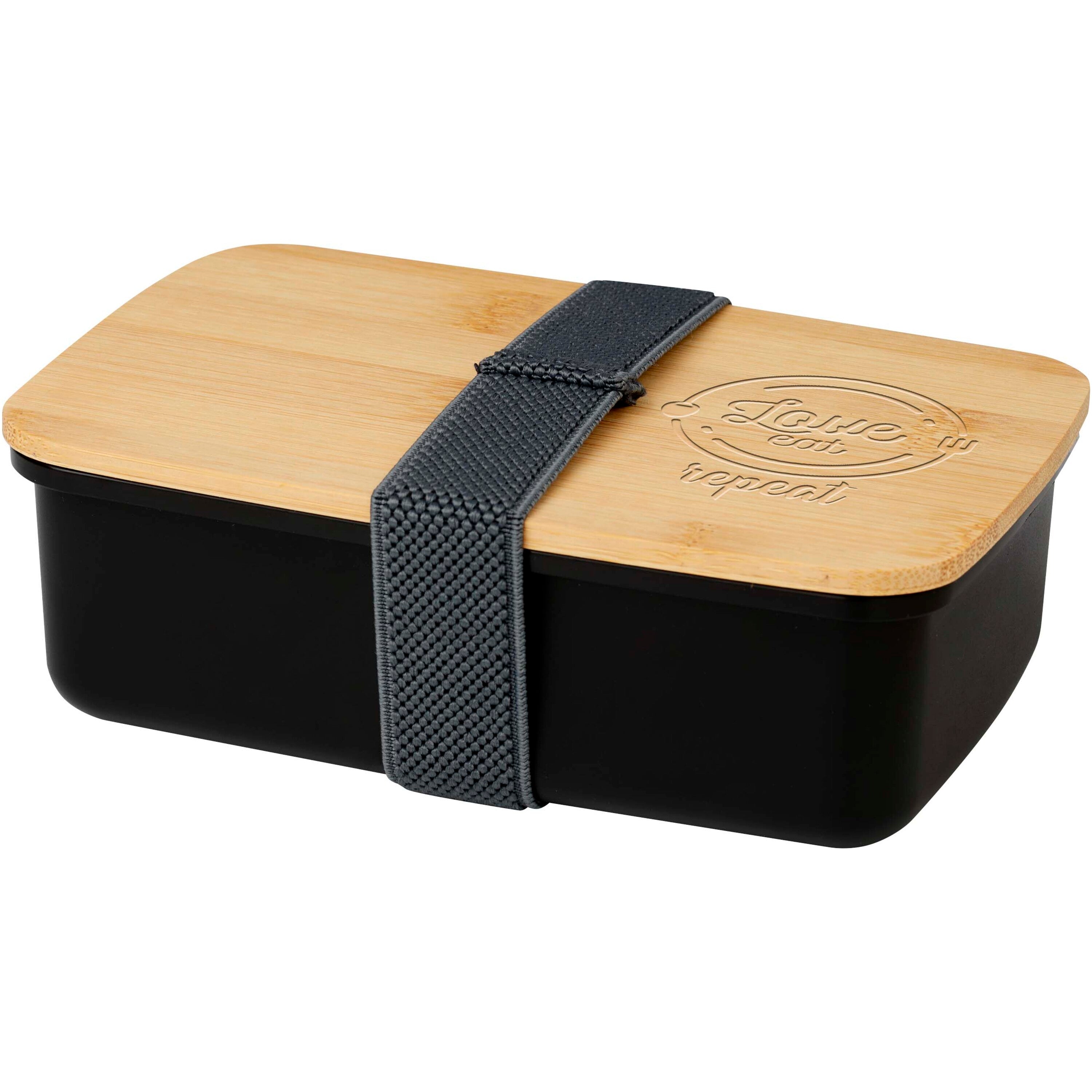 Recycled Plastic Bamboo Lid Lunch Box