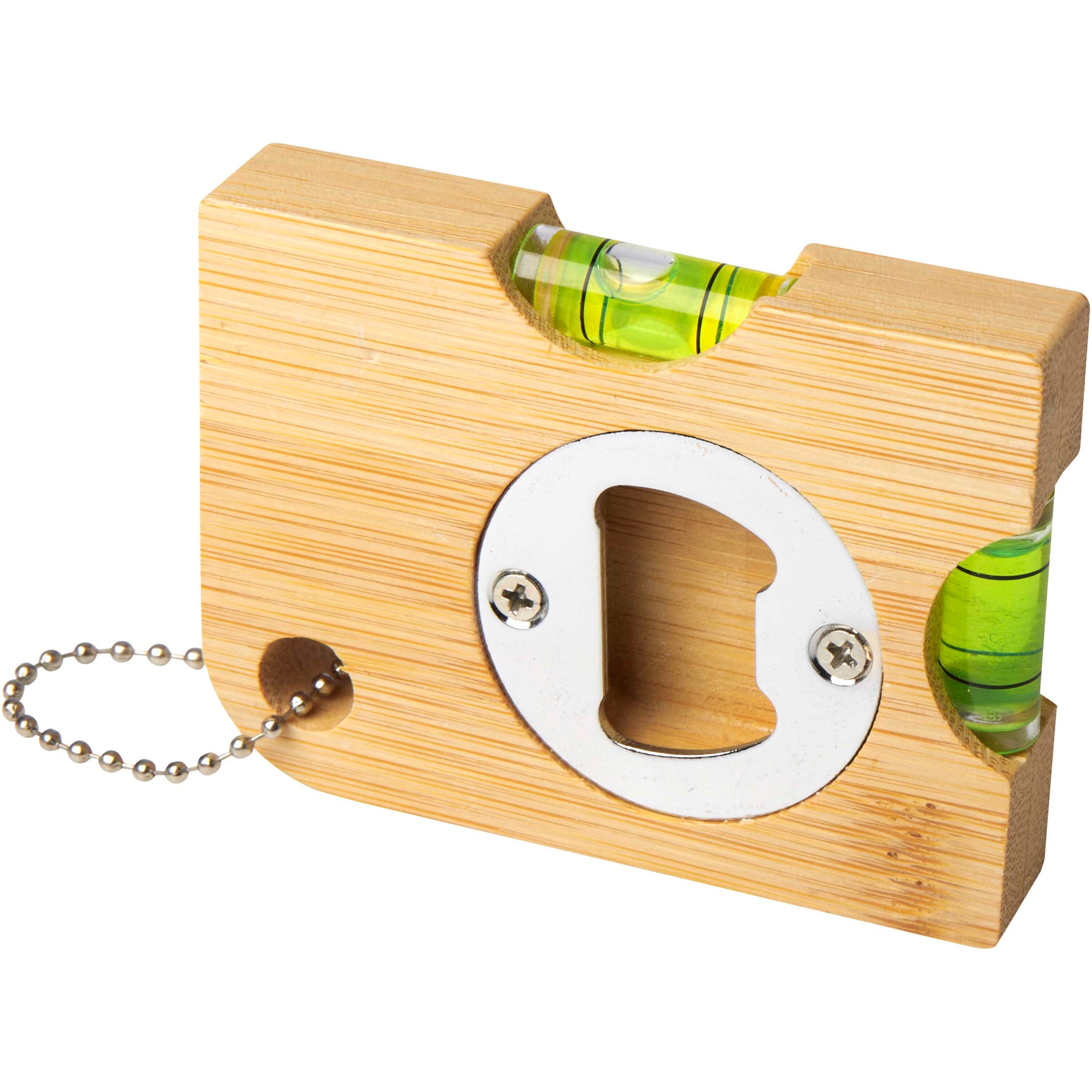 Levo Bamboo Spirit Level Bottle Opener