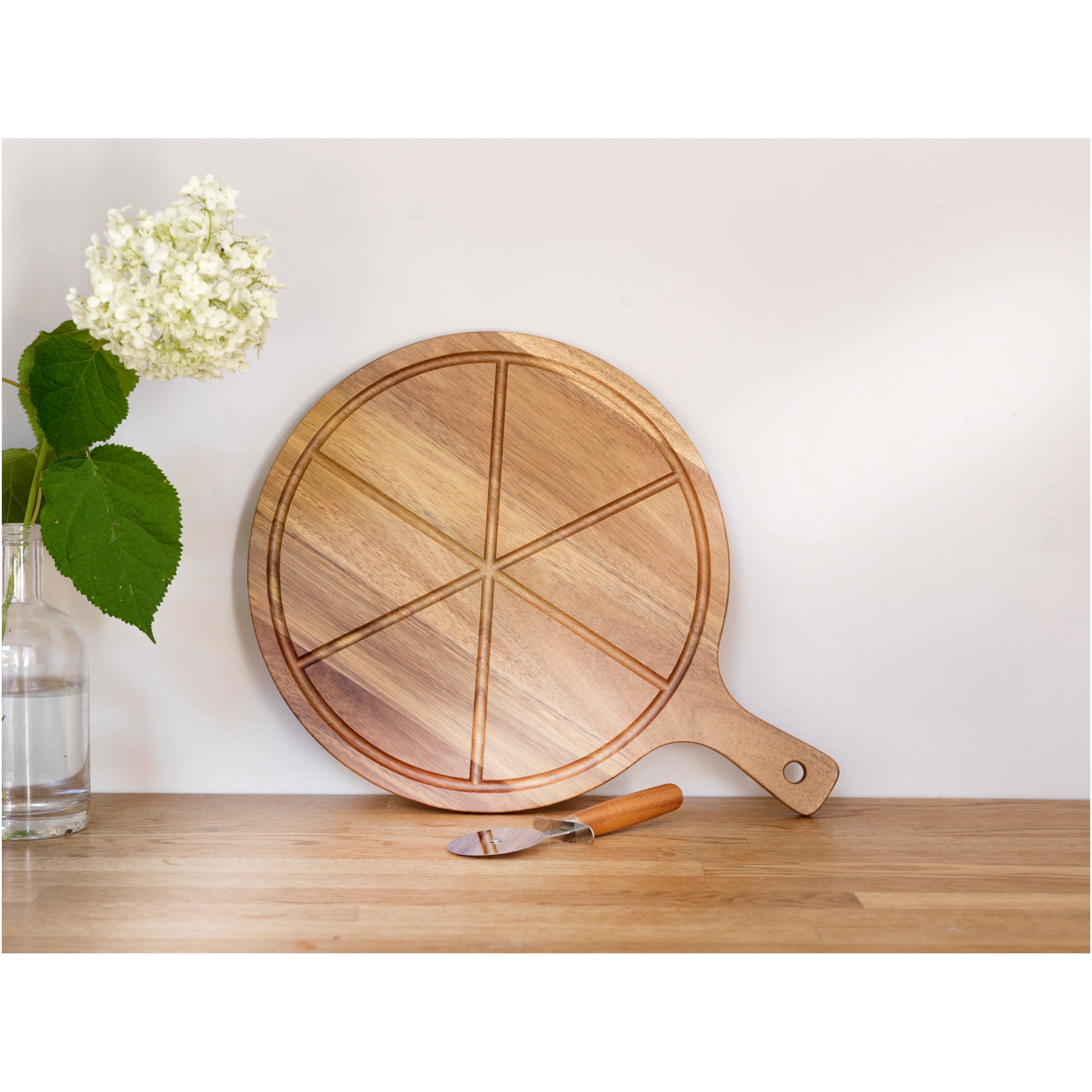 Acadia Wood Pizza Set