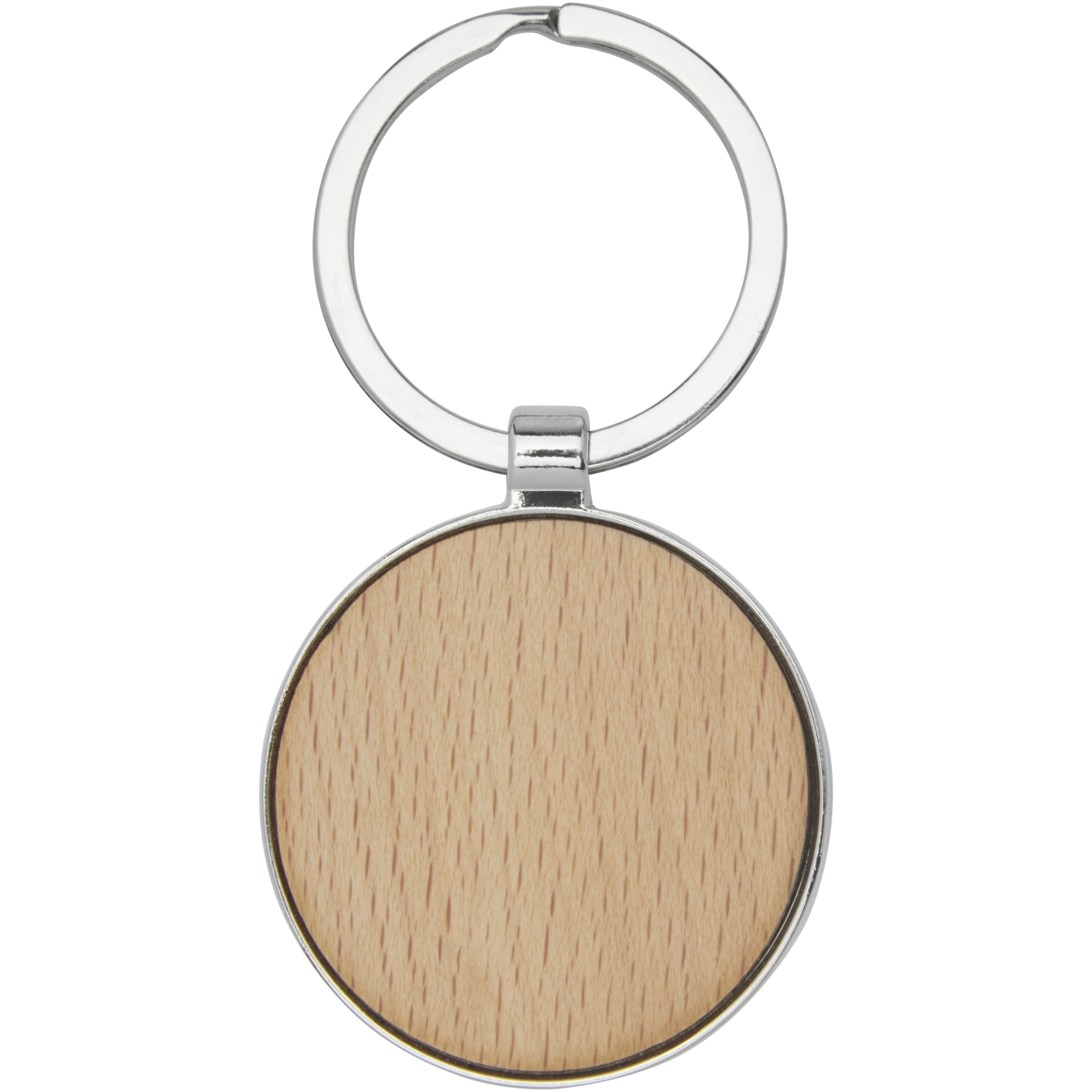 Moreno Beech Wood Round Keyring