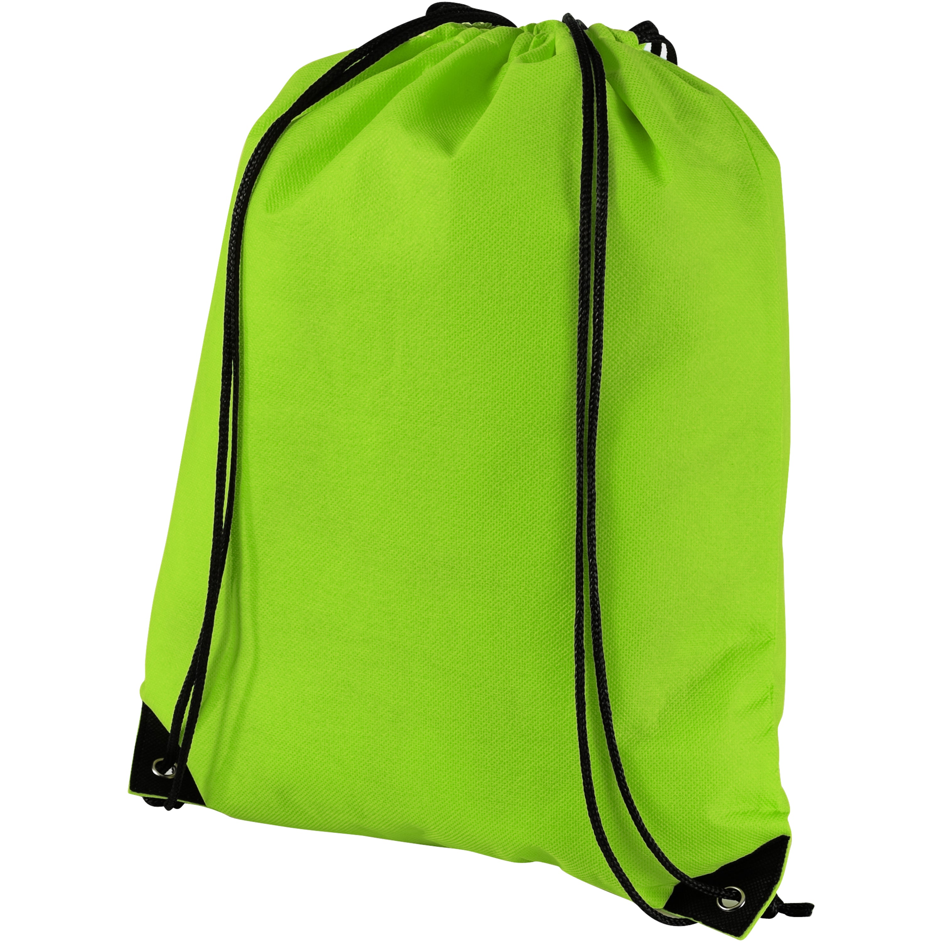 Evergreen Non-Woven Drawstring Bag