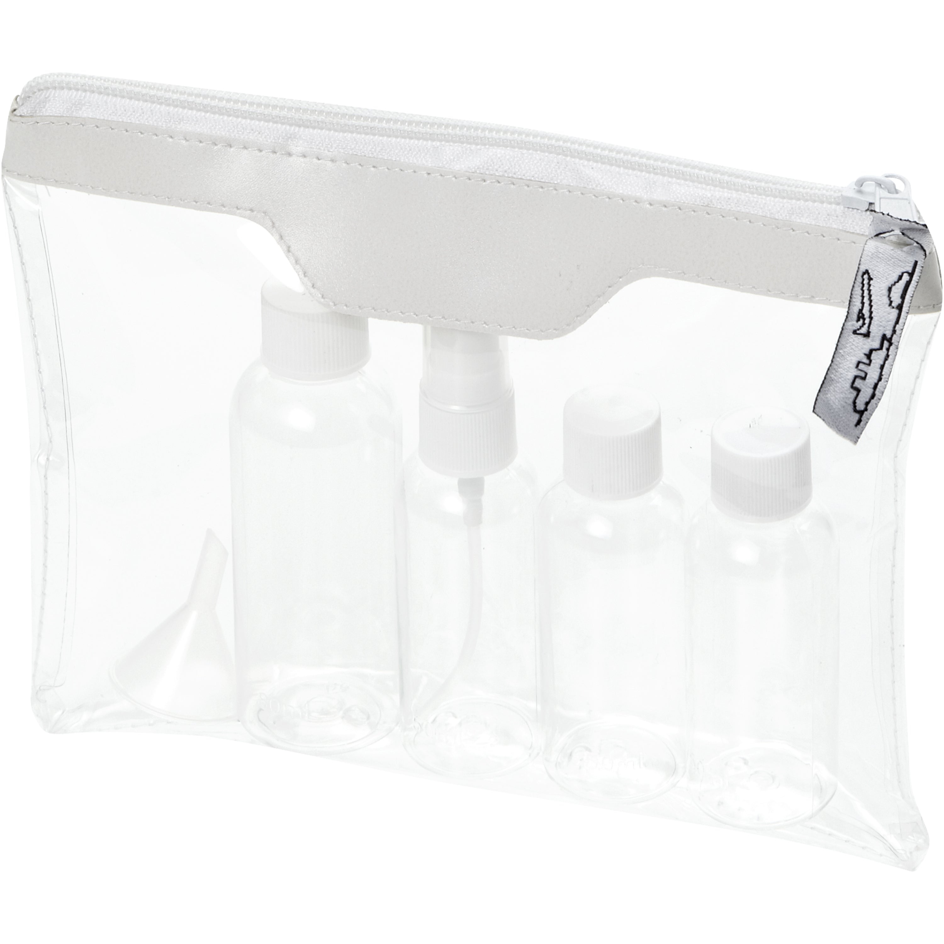 Airline Approved Travel Bottle Toiletry Bag Set