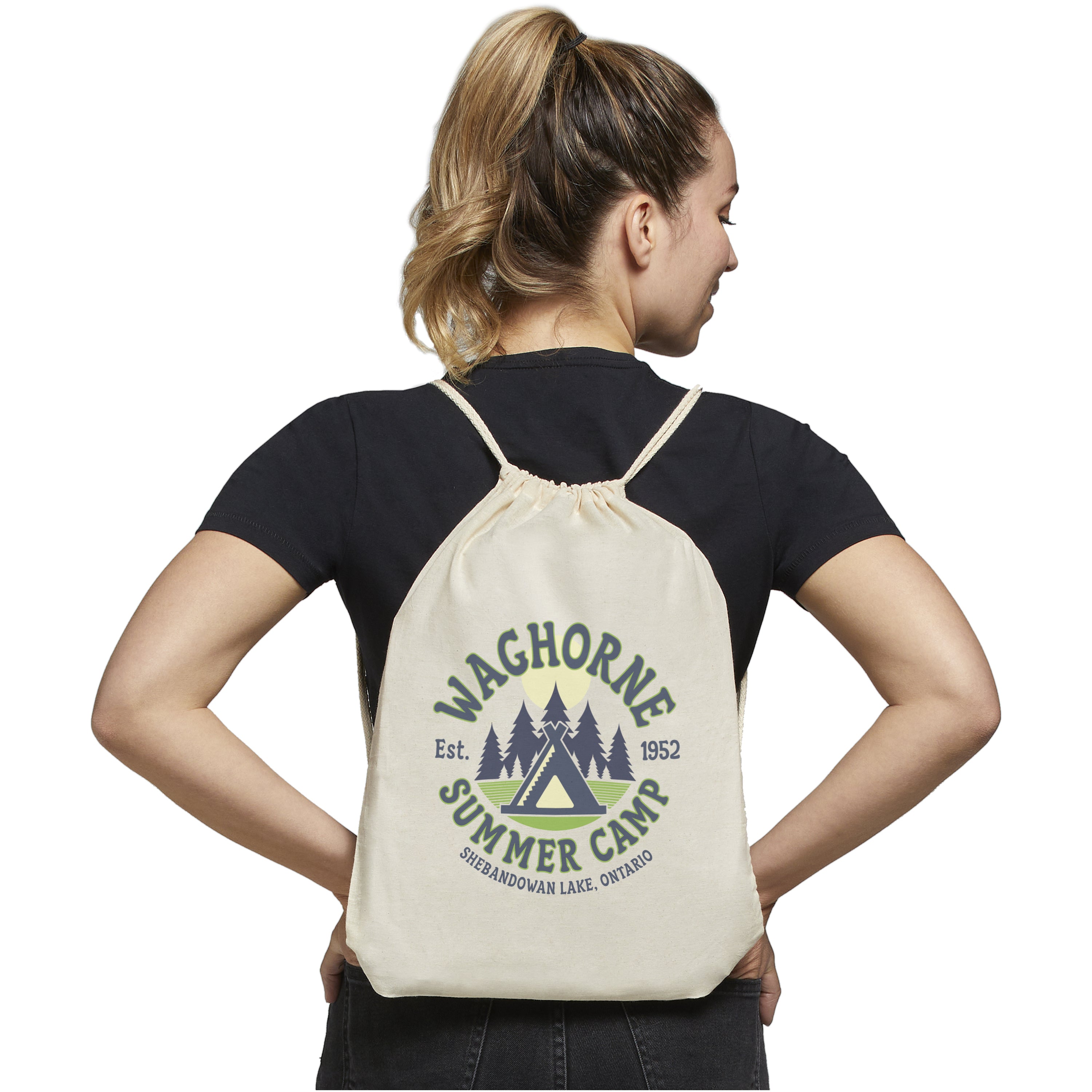 Oregon Cotton Drawstring Bag