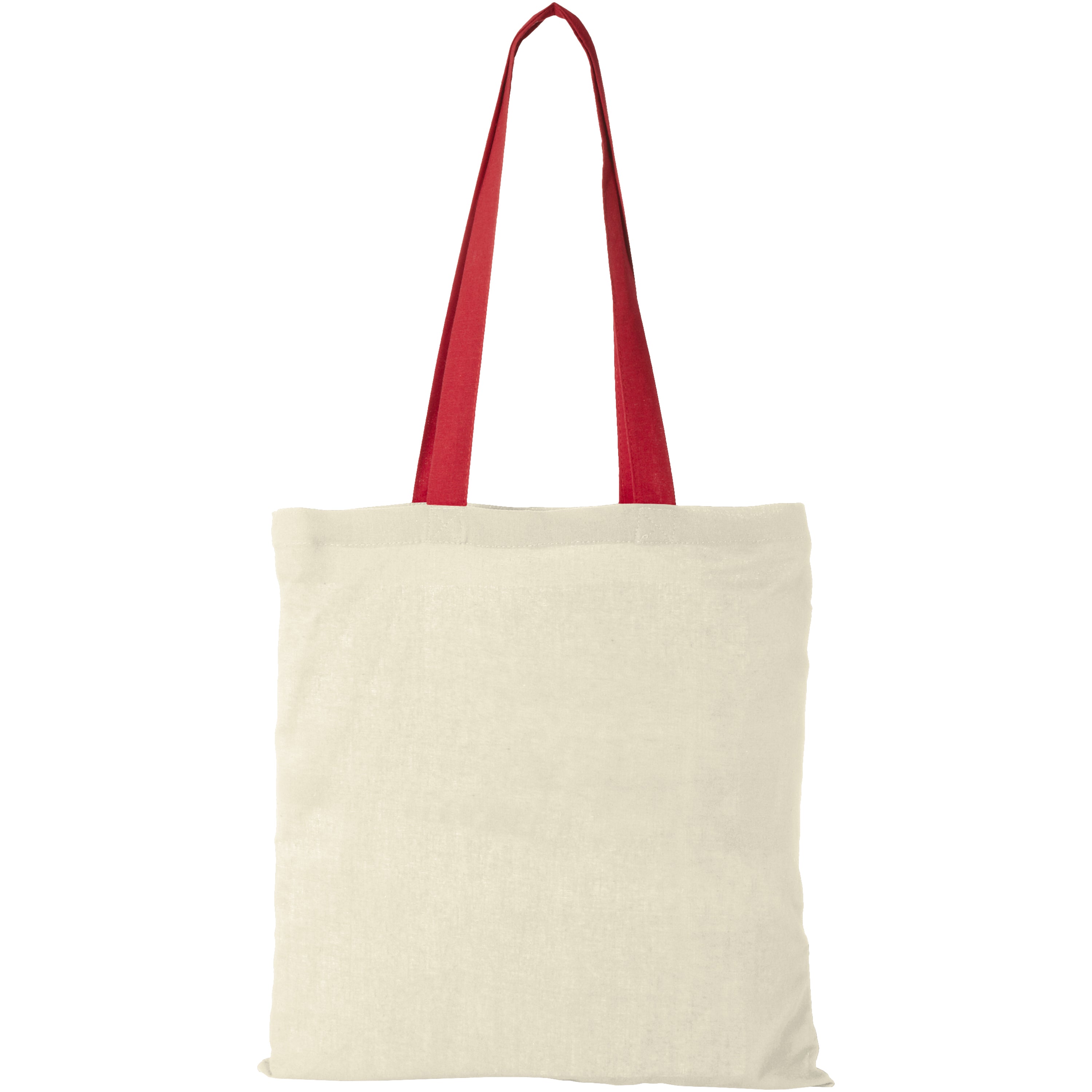 Nevada Cotton Tote with Coloured Handles