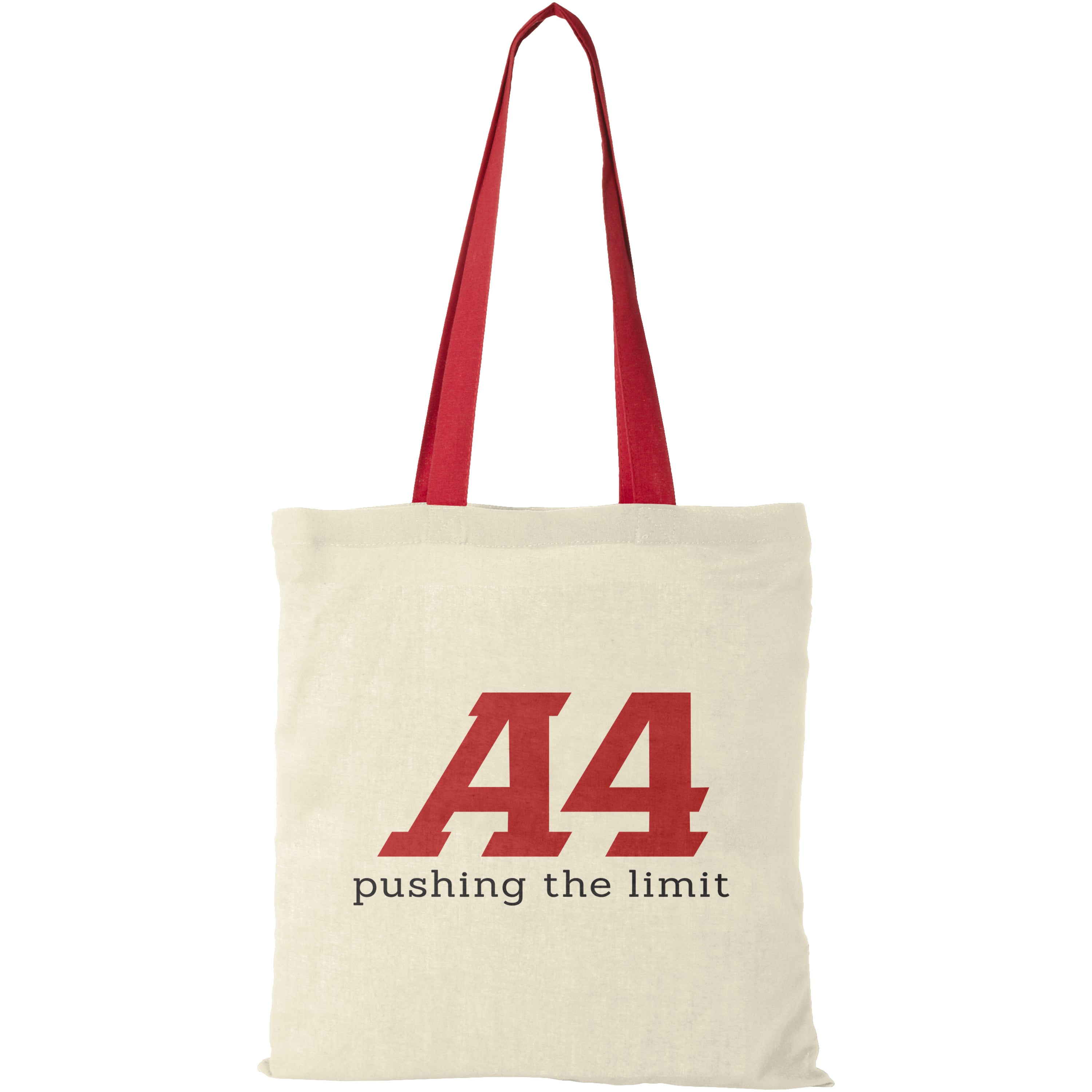 Nevada Cotton Tote with Coloured Handles