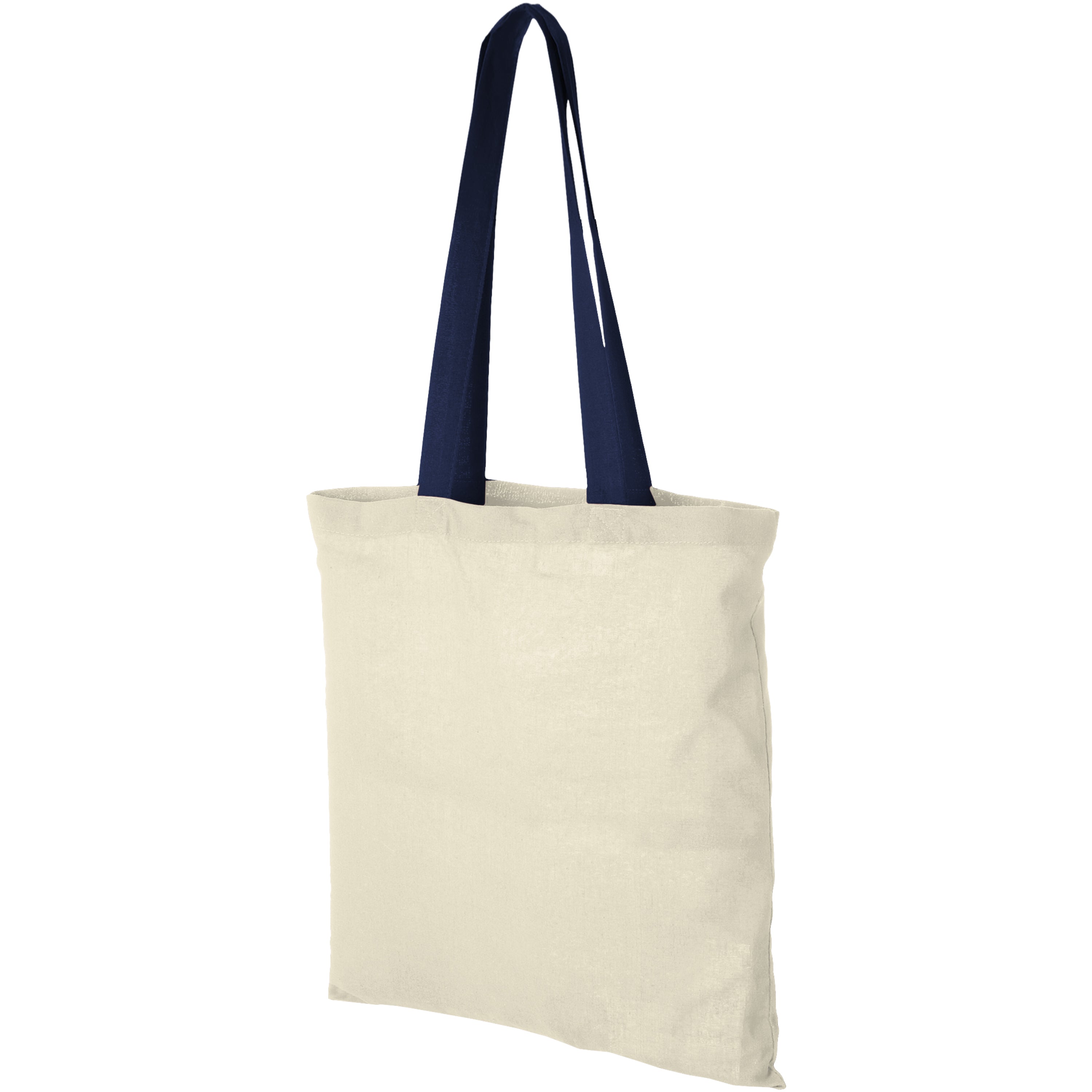 Nevada Cotton Tote with Coloured Handles