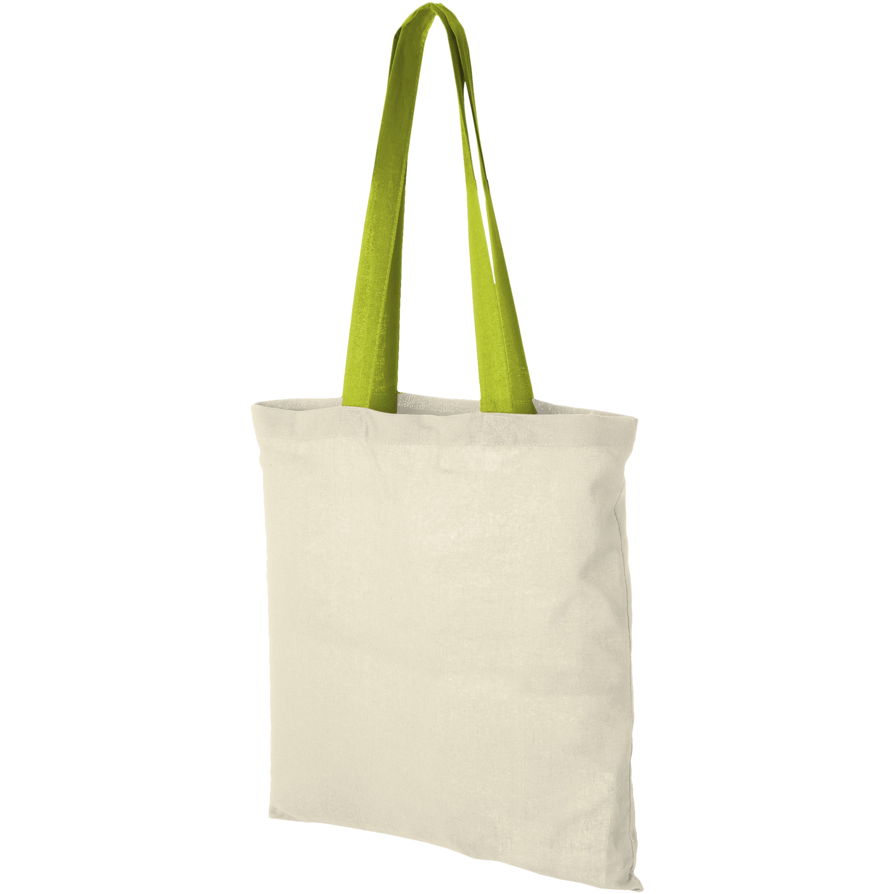 Nevada Cotton Tote with Coloured Handles