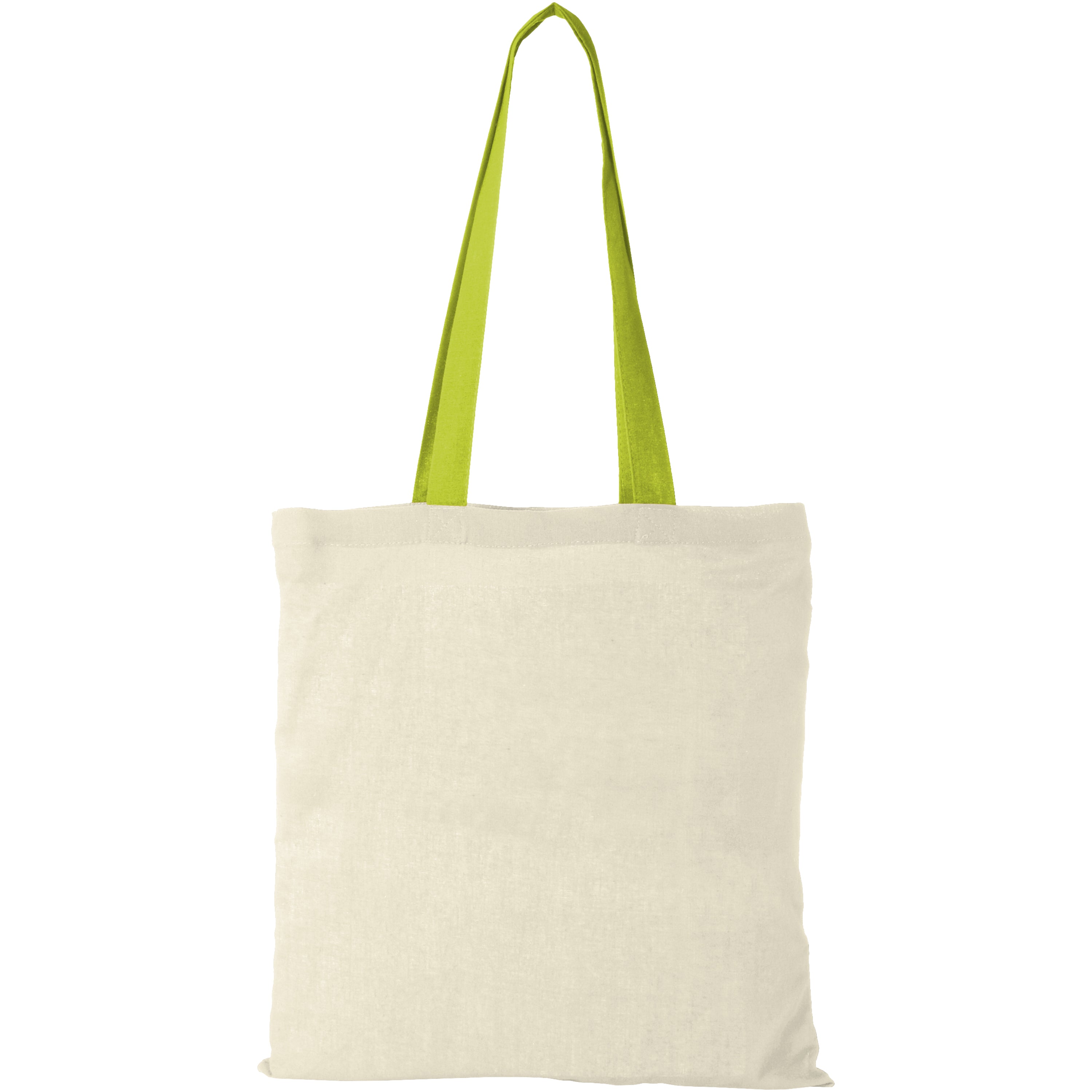 Nevada Cotton Tote with Coloured Handles
