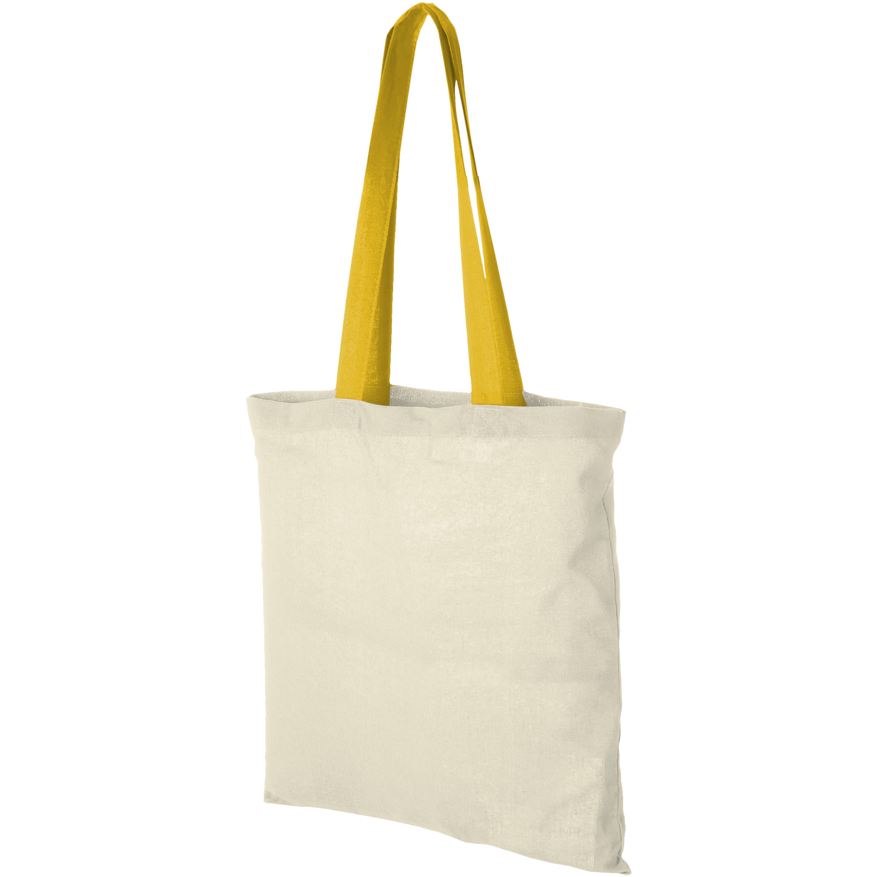 Nevada Cotton Tote with Coloured Handles