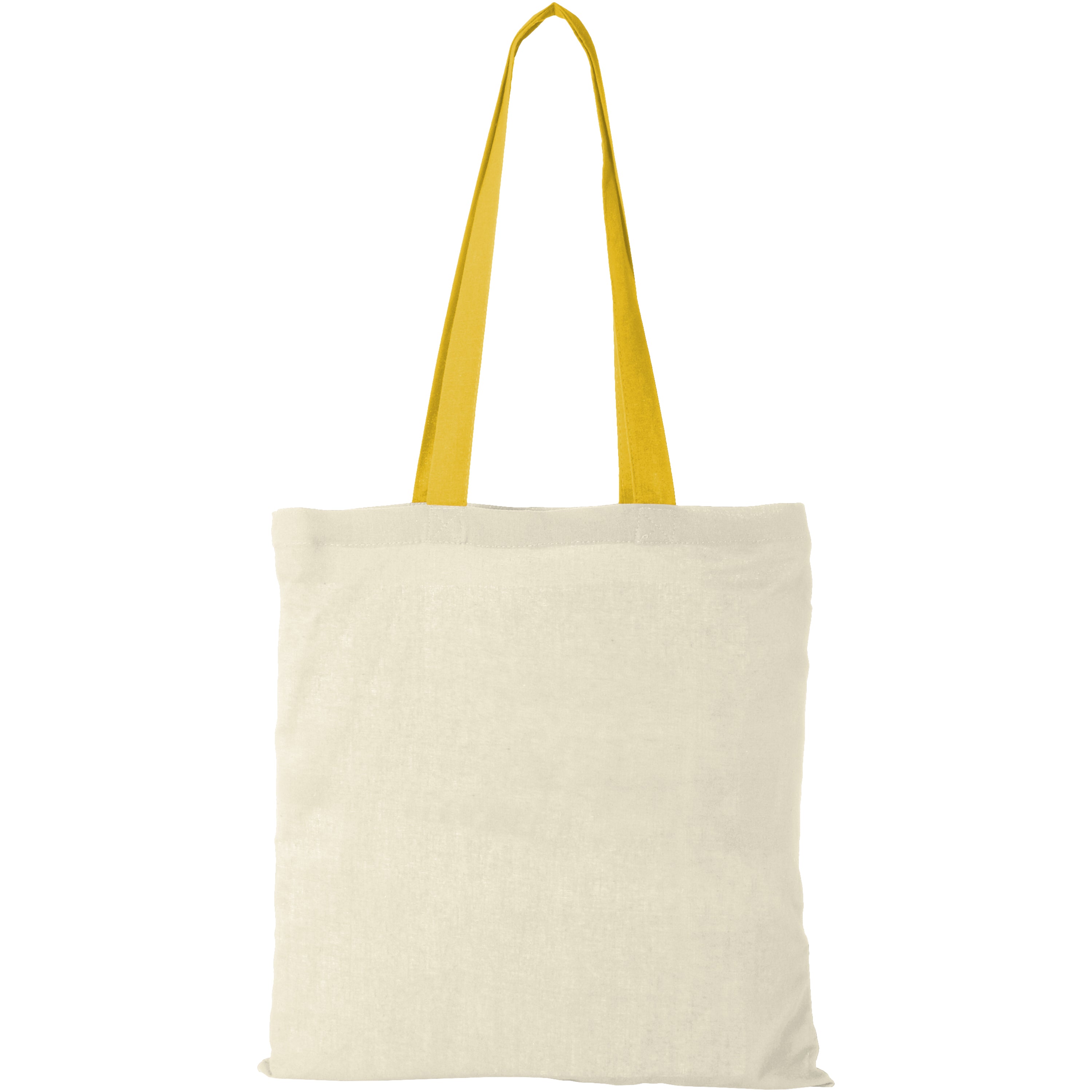 Nevada Cotton Tote with Coloured Handles