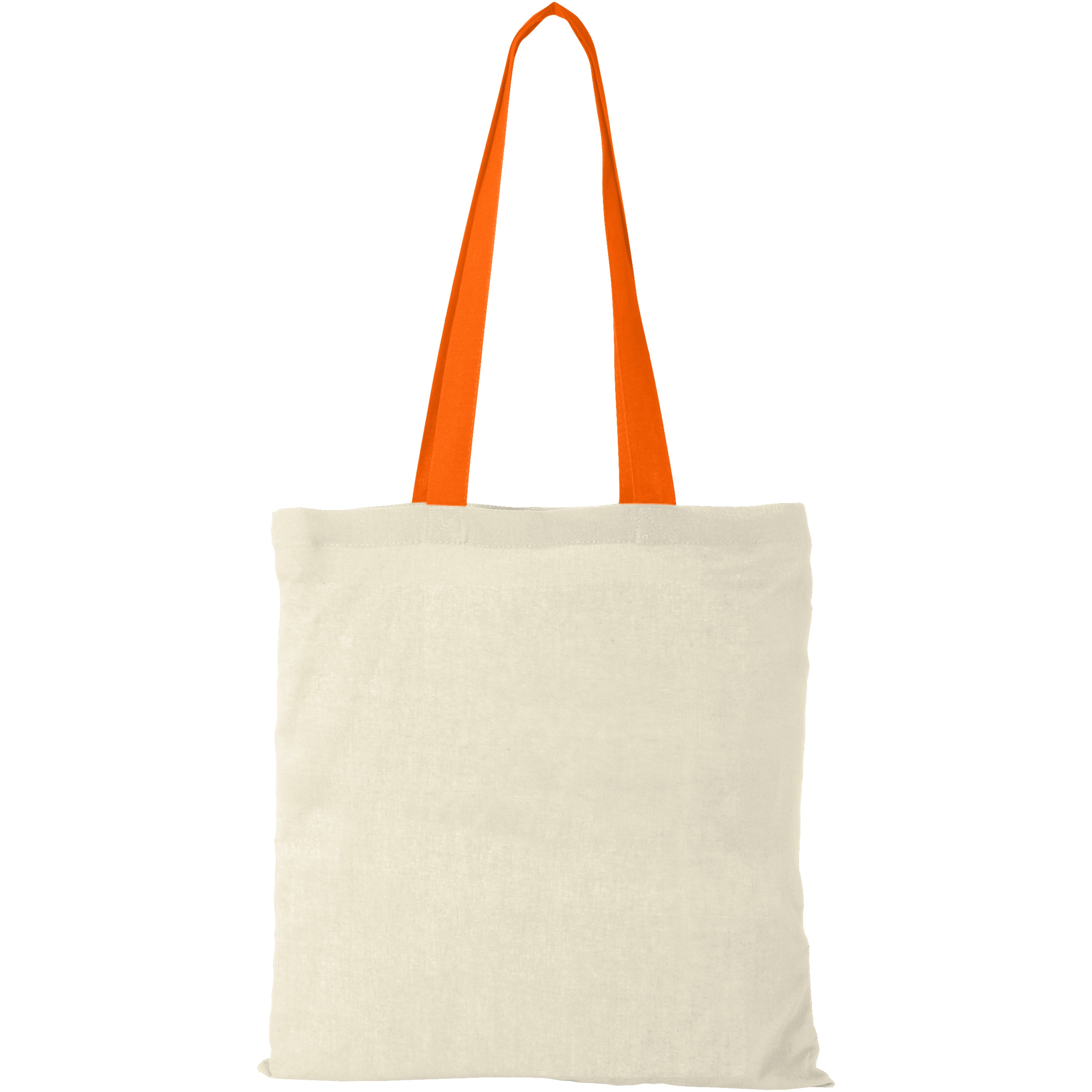 Nevada Cotton Tote with Coloured Handles