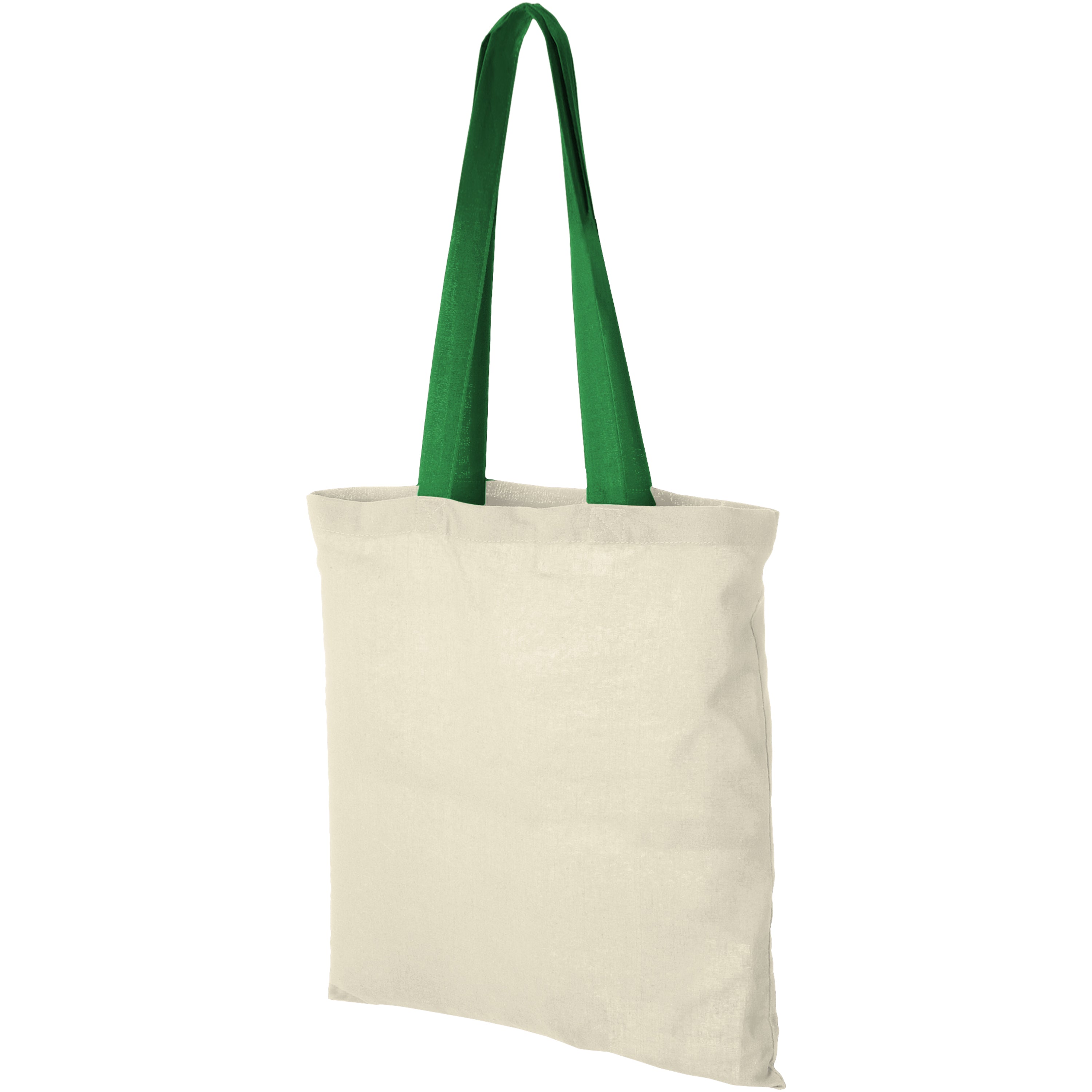 Nevada Cotton Tote with Coloured Handles
