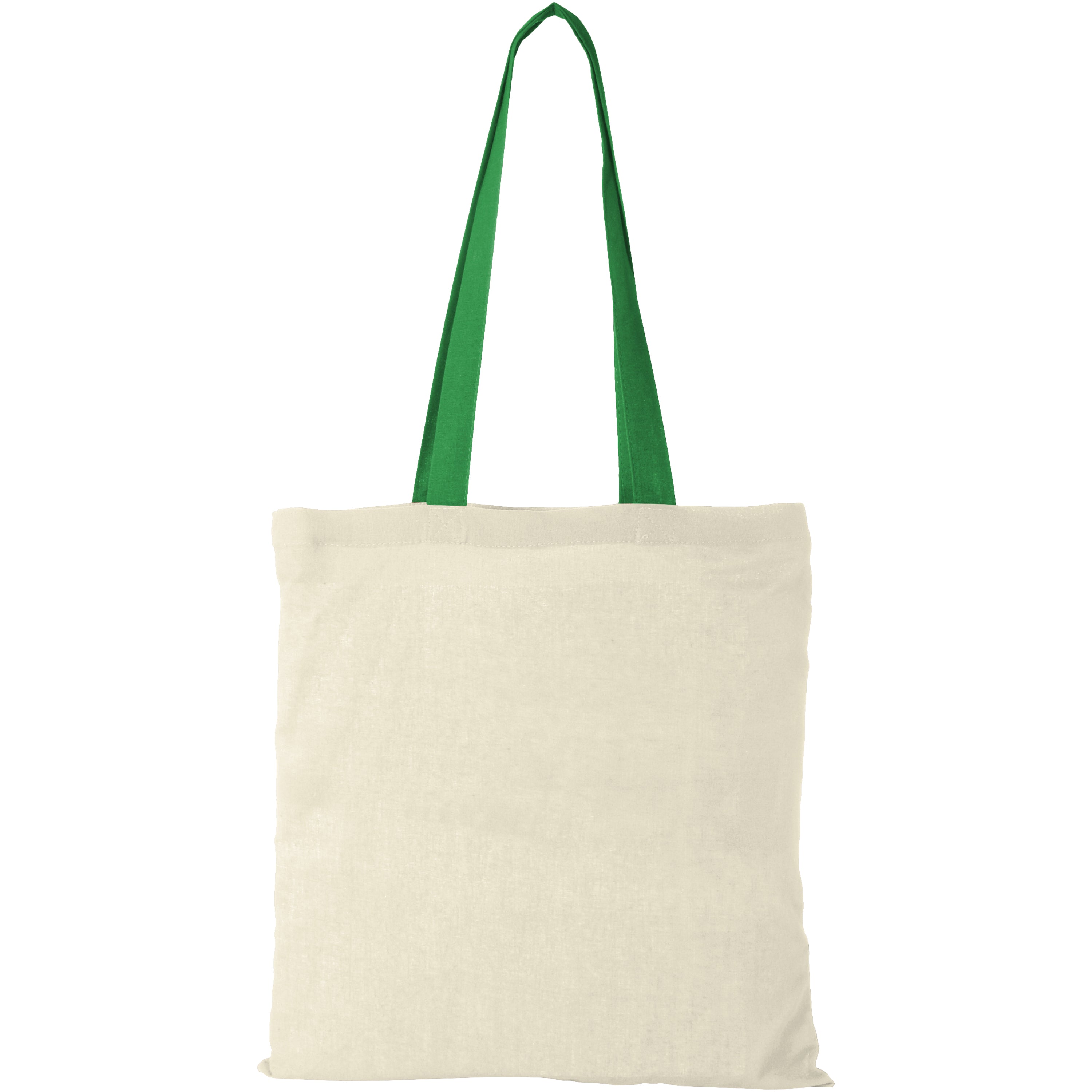 Nevada Cotton Tote with Coloured Handles