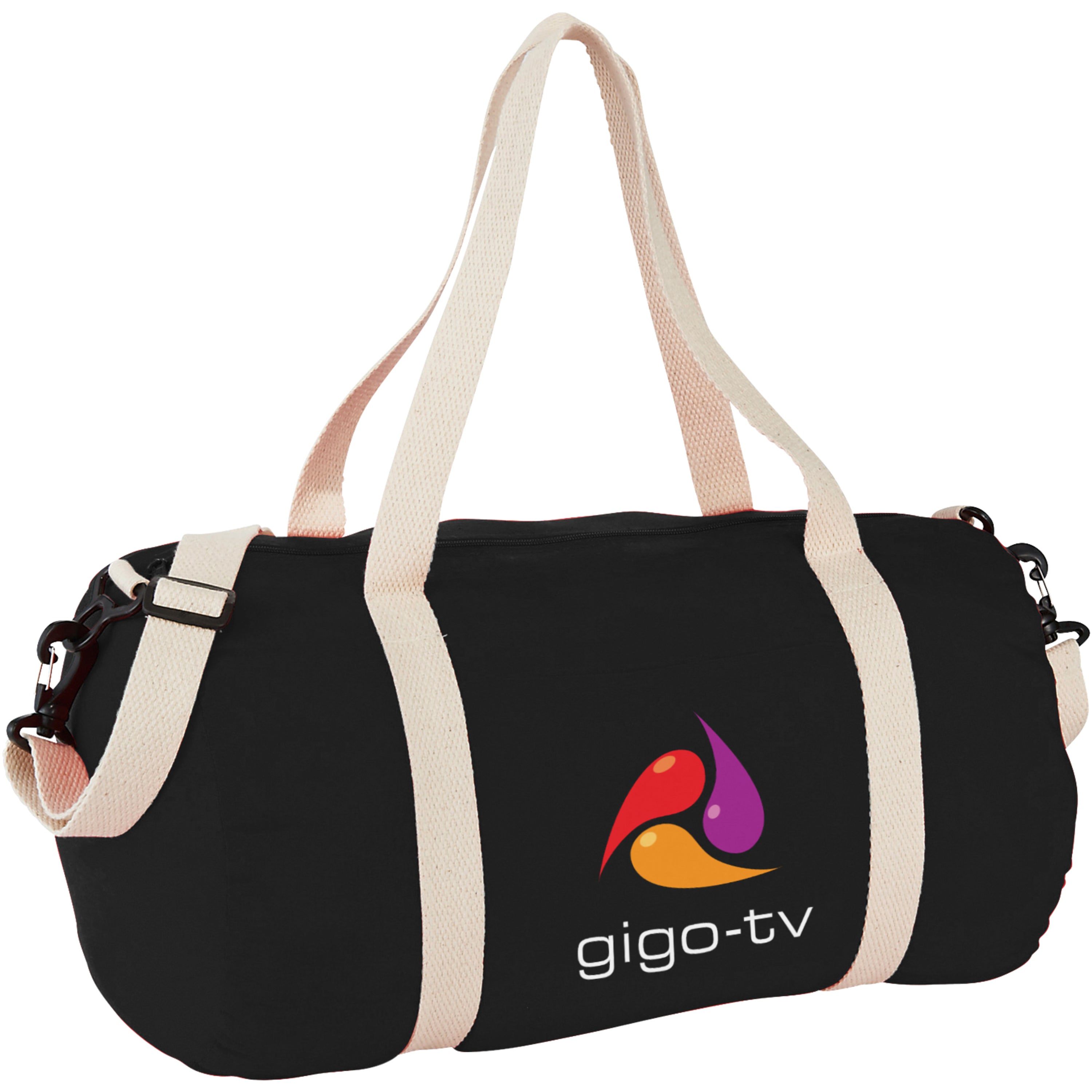 Cochichuate Cotton Barrel Duffle Bag