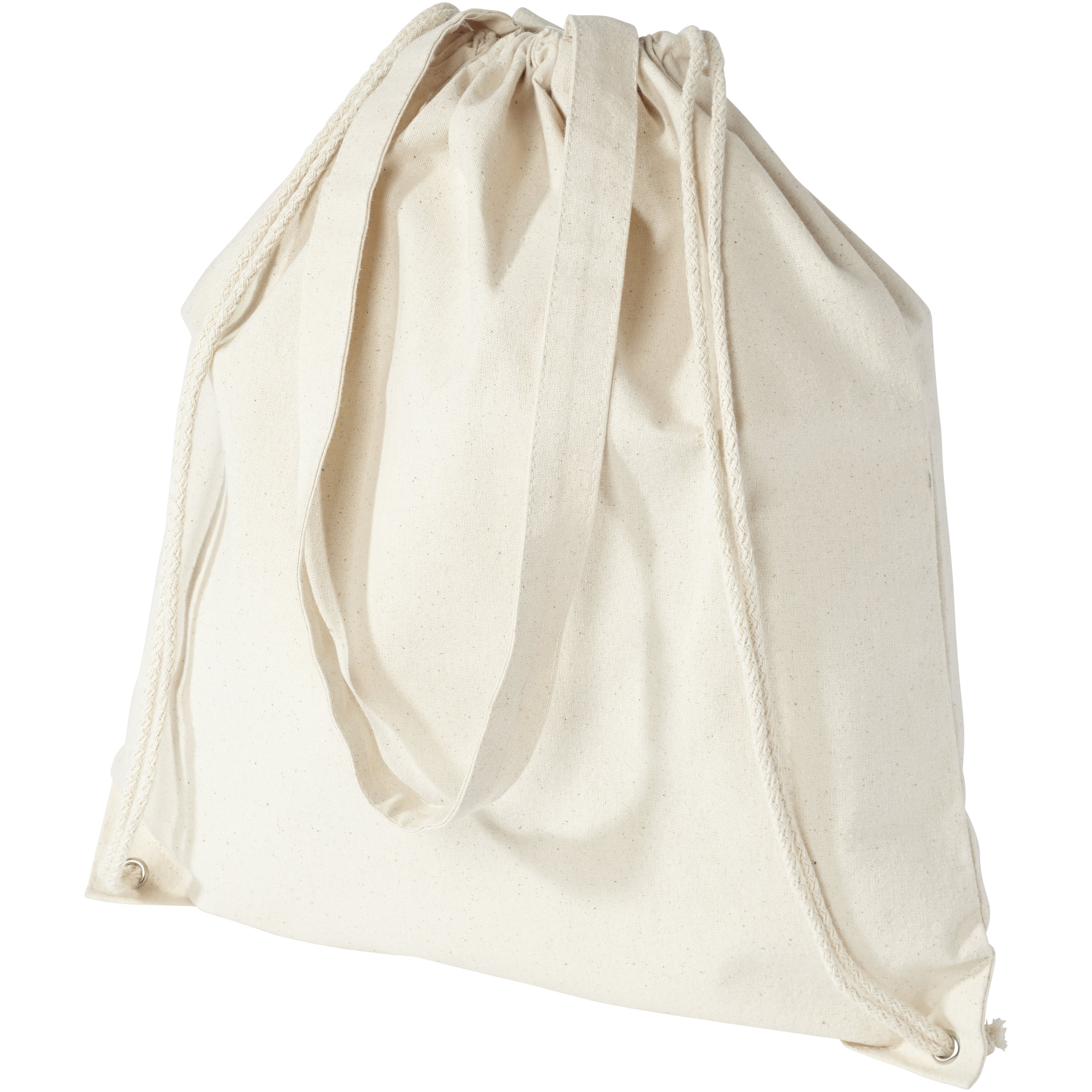 Eliza Long Handled Cotton Drawstring Bag