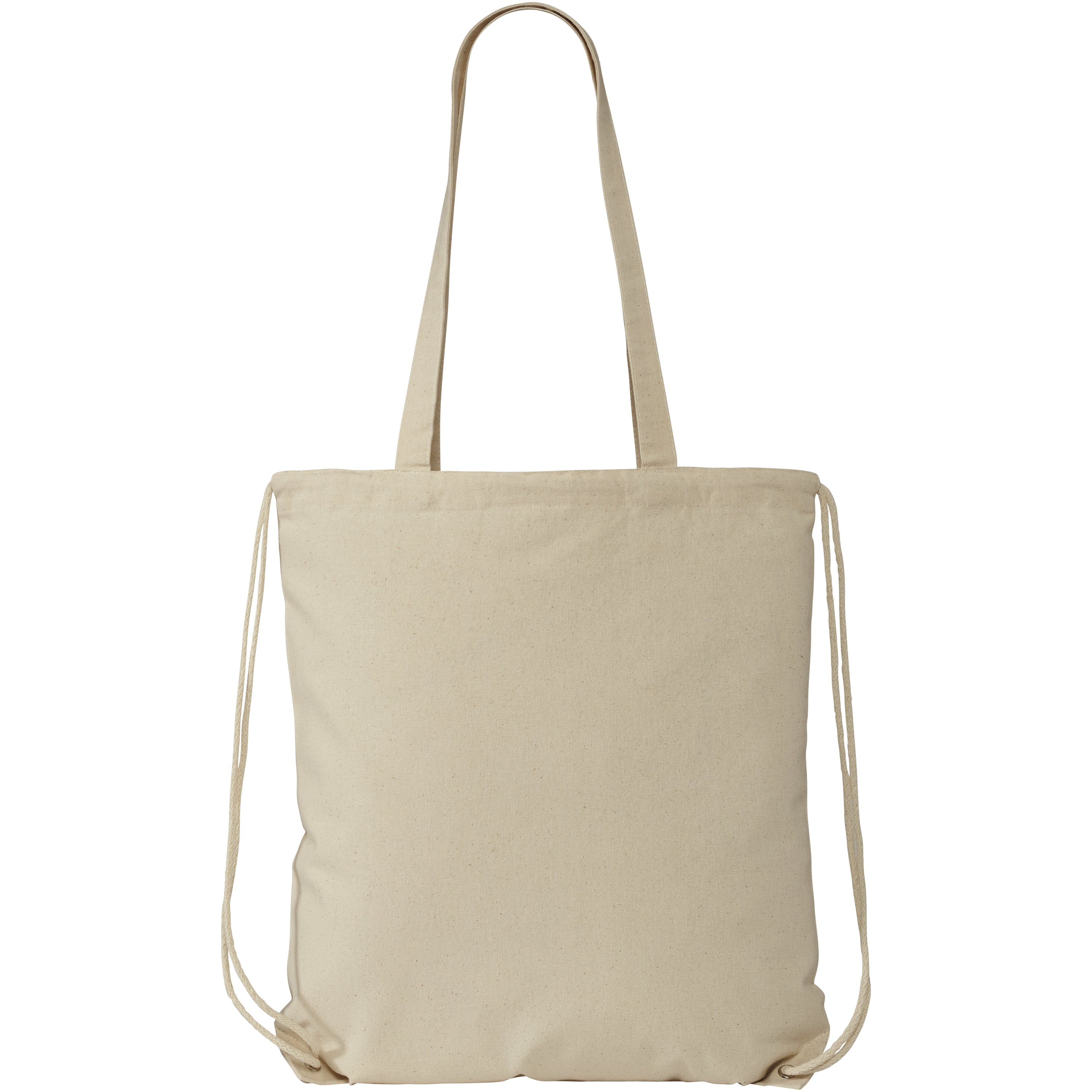 Eliza Long Handled Cotton Drawstring Bag