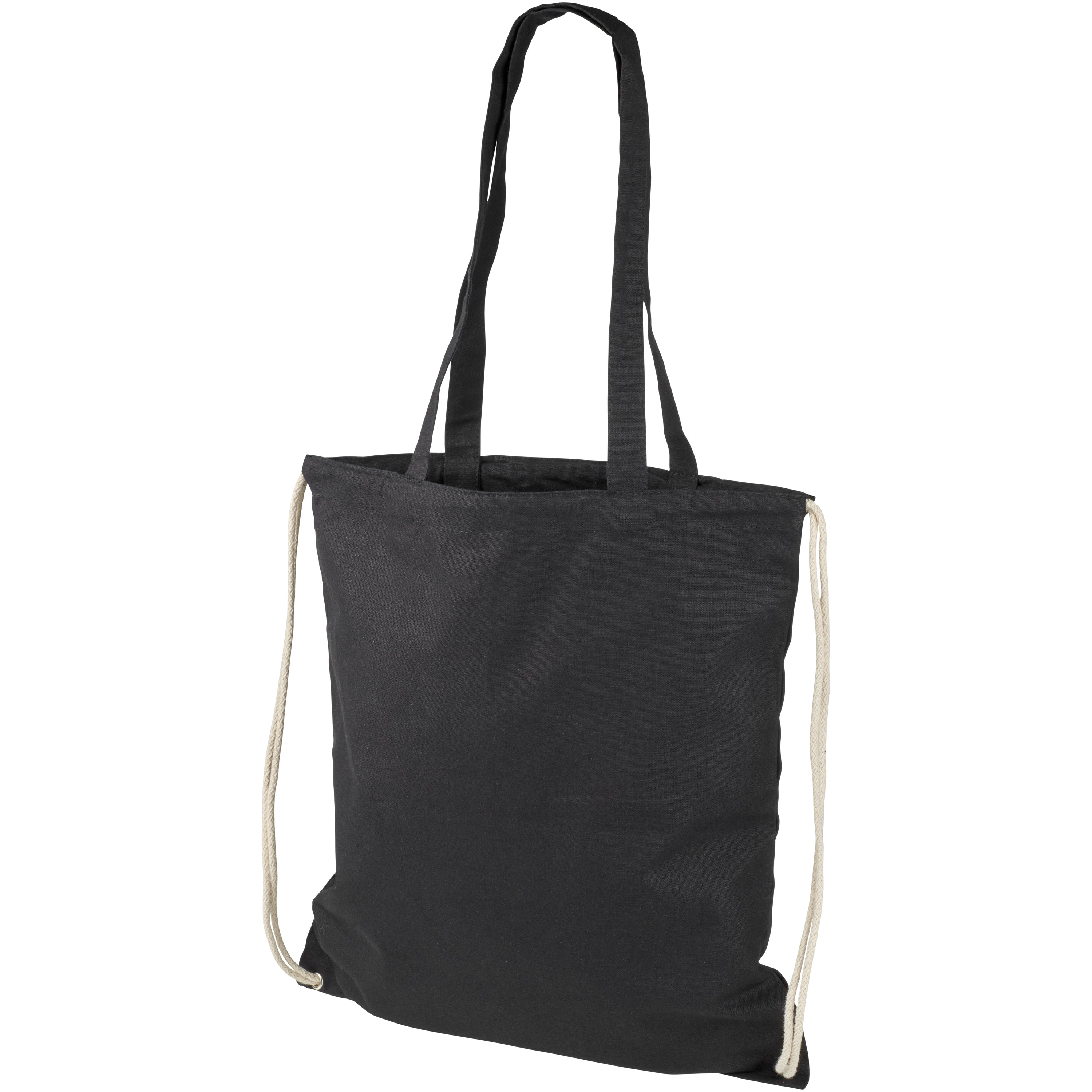 Eliza Long Handled Cotton Drawstring Bag