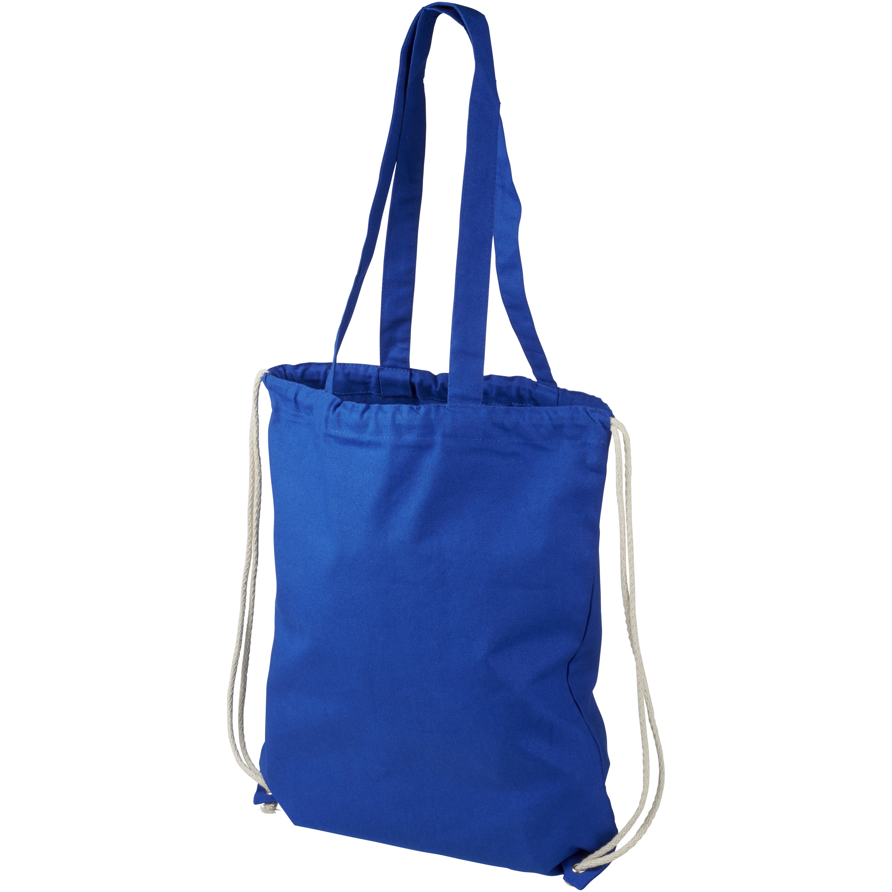 Eliza Long Handled Cotton Drawstring Bag