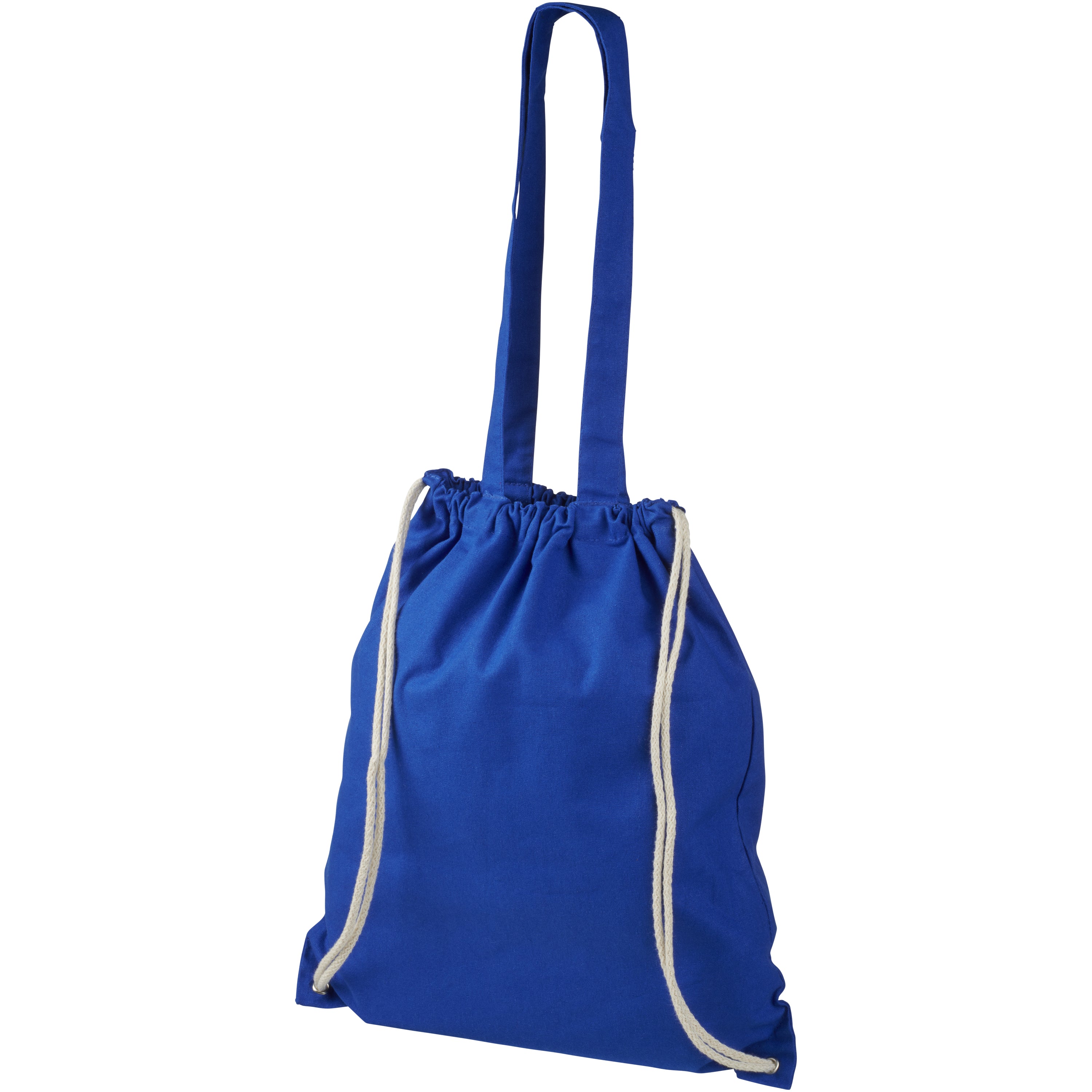 Eliza Long Handled Cotton Drawstring Bag