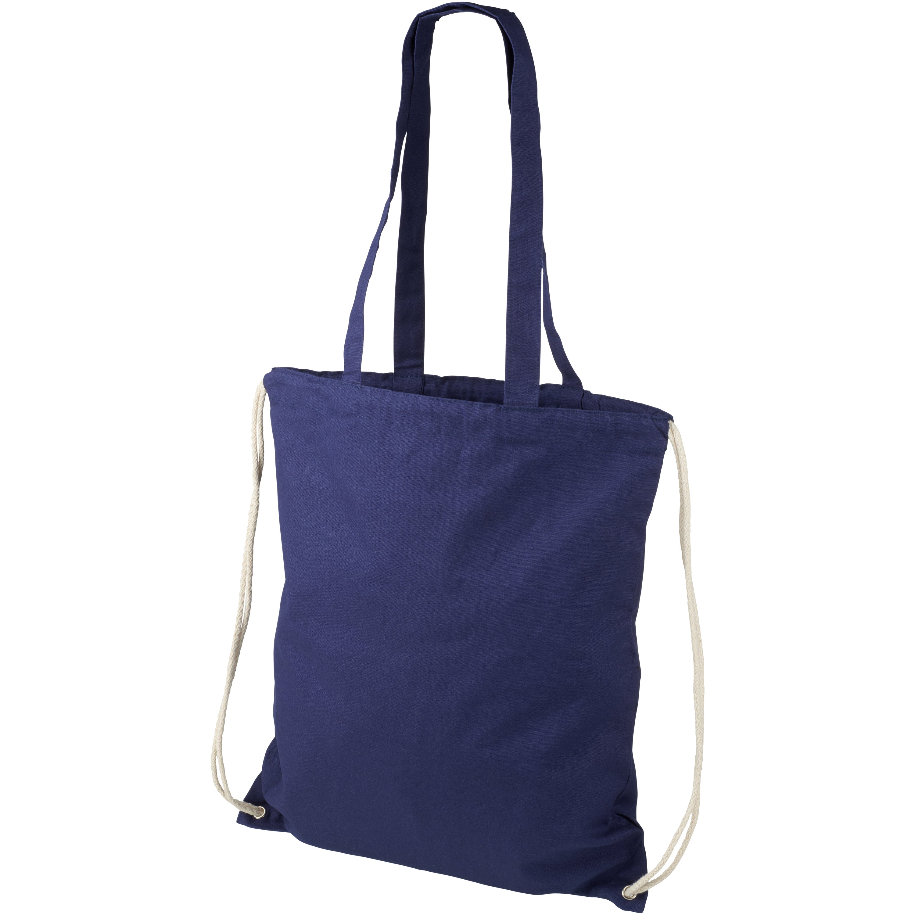 Eliza Long Handled Cotton Drawstring Bag