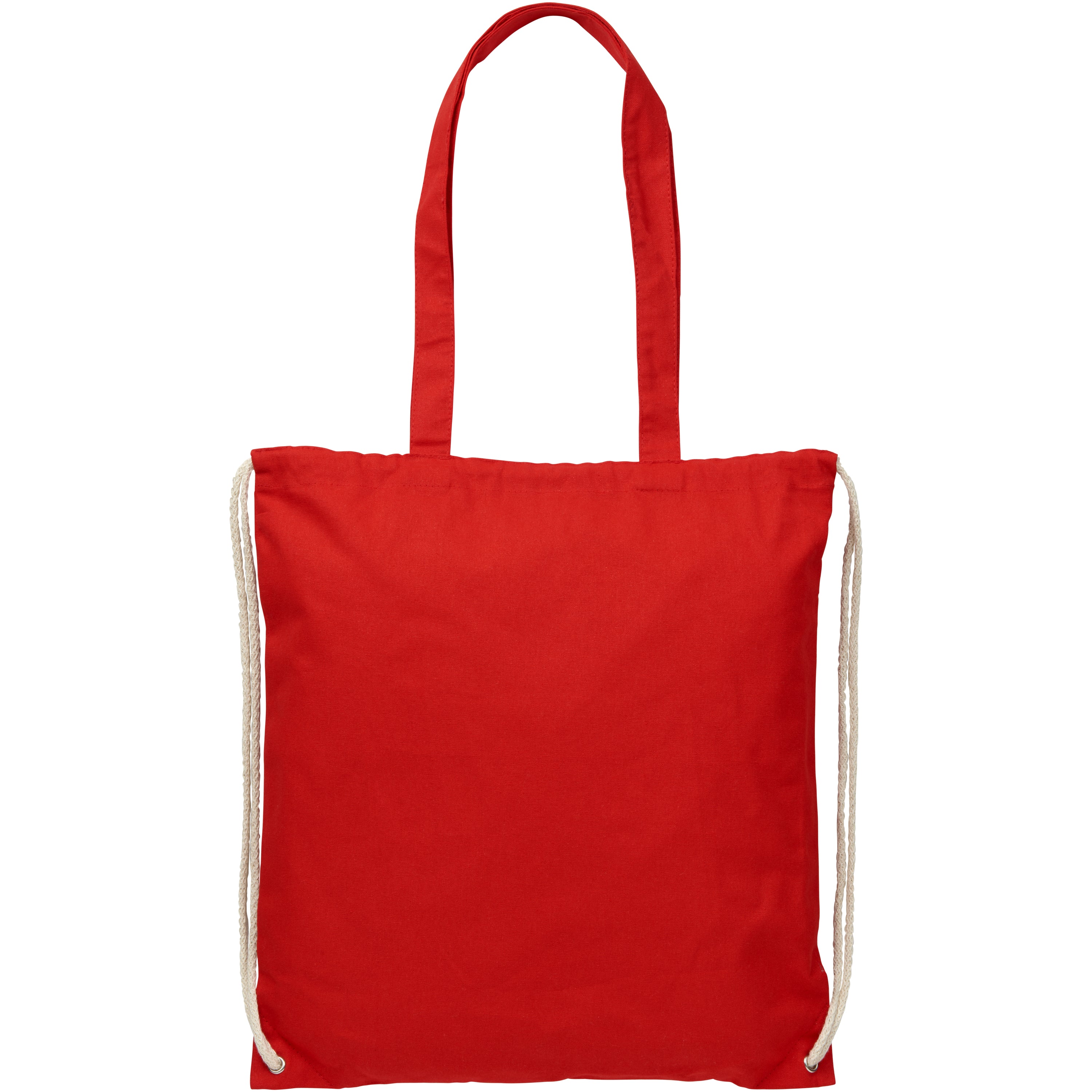Eliza Long Handled Cotton Drawstring Bag
