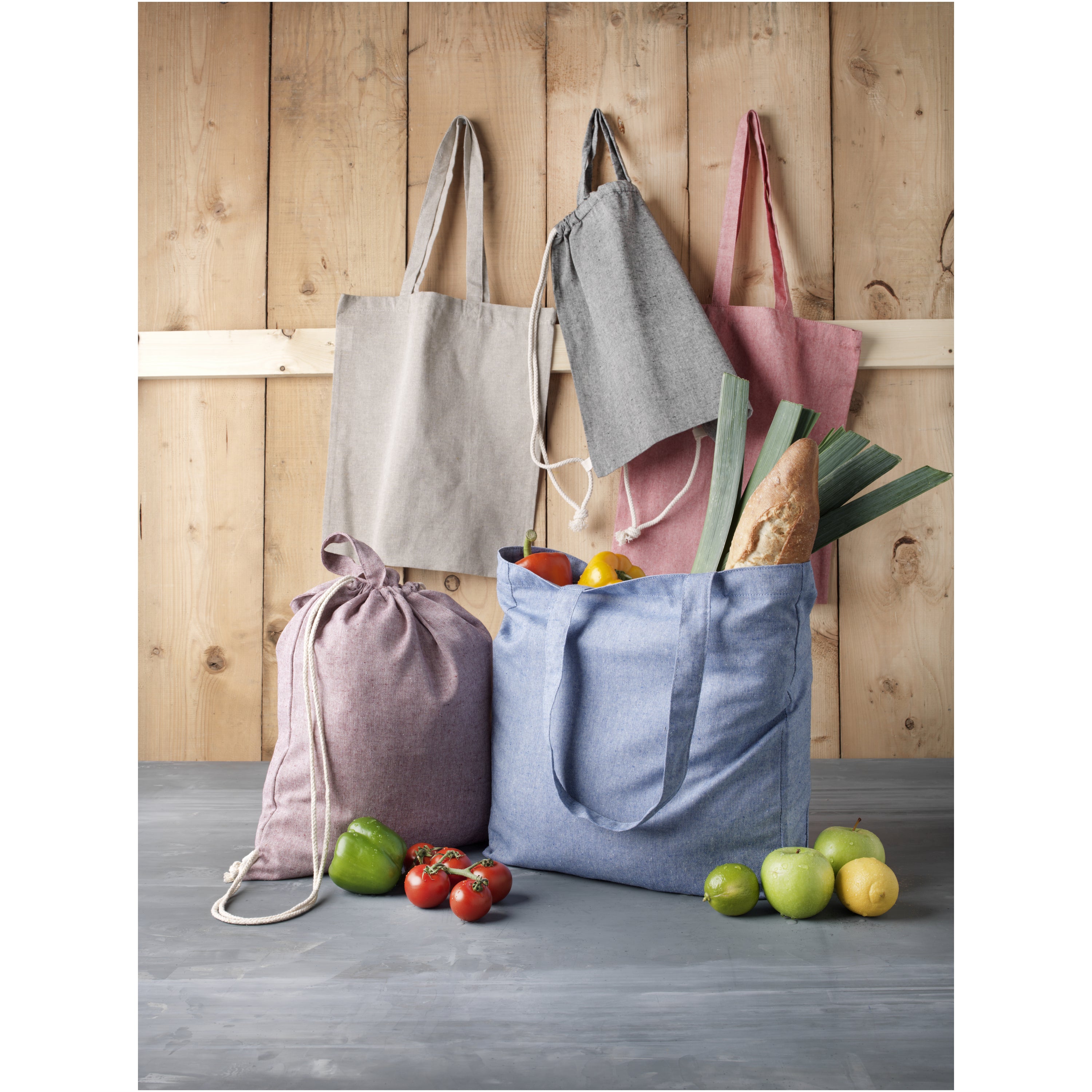 Pheebs Recycled Drawstring Carrier Bag