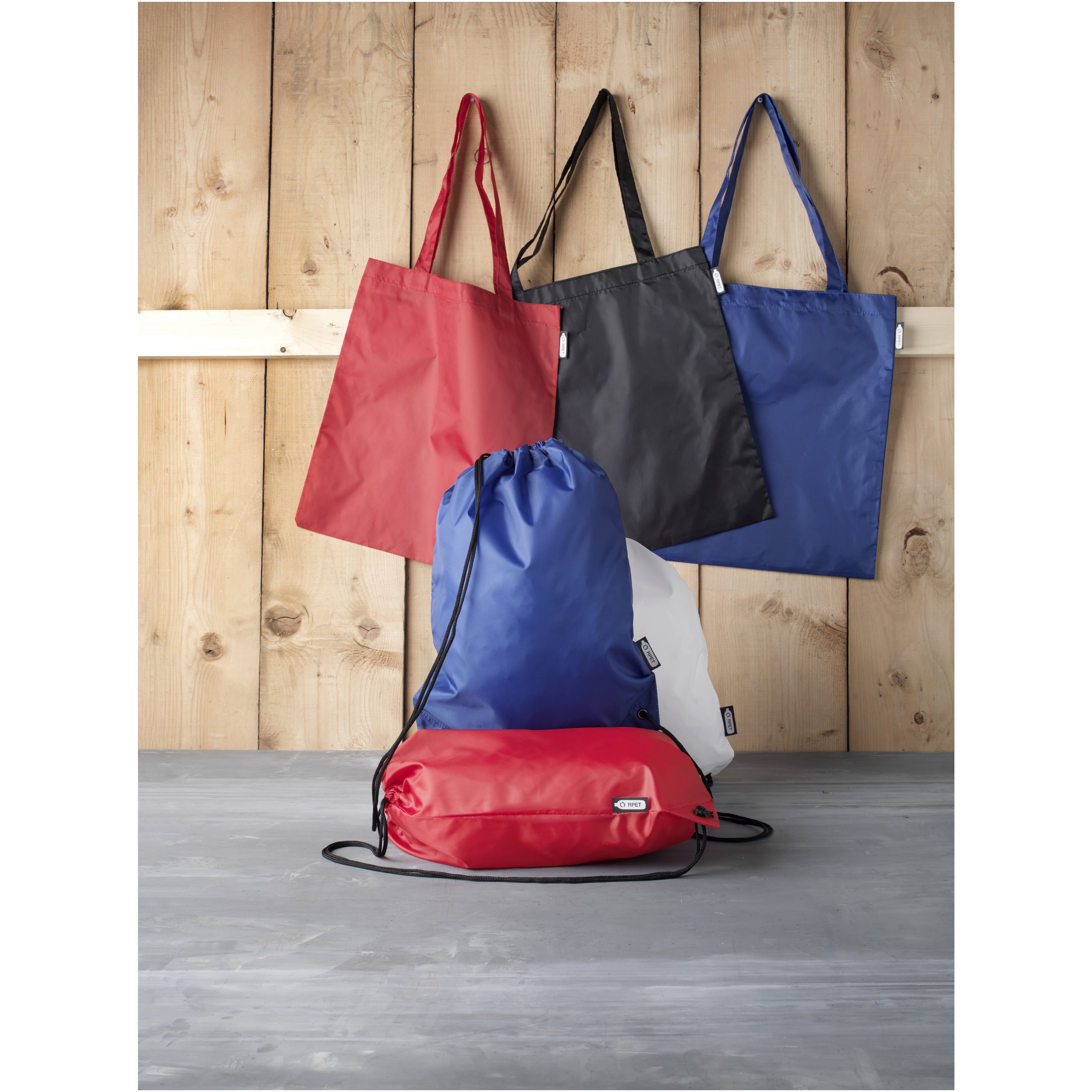 Oriole Upcycled Plastic Drawstring Bag