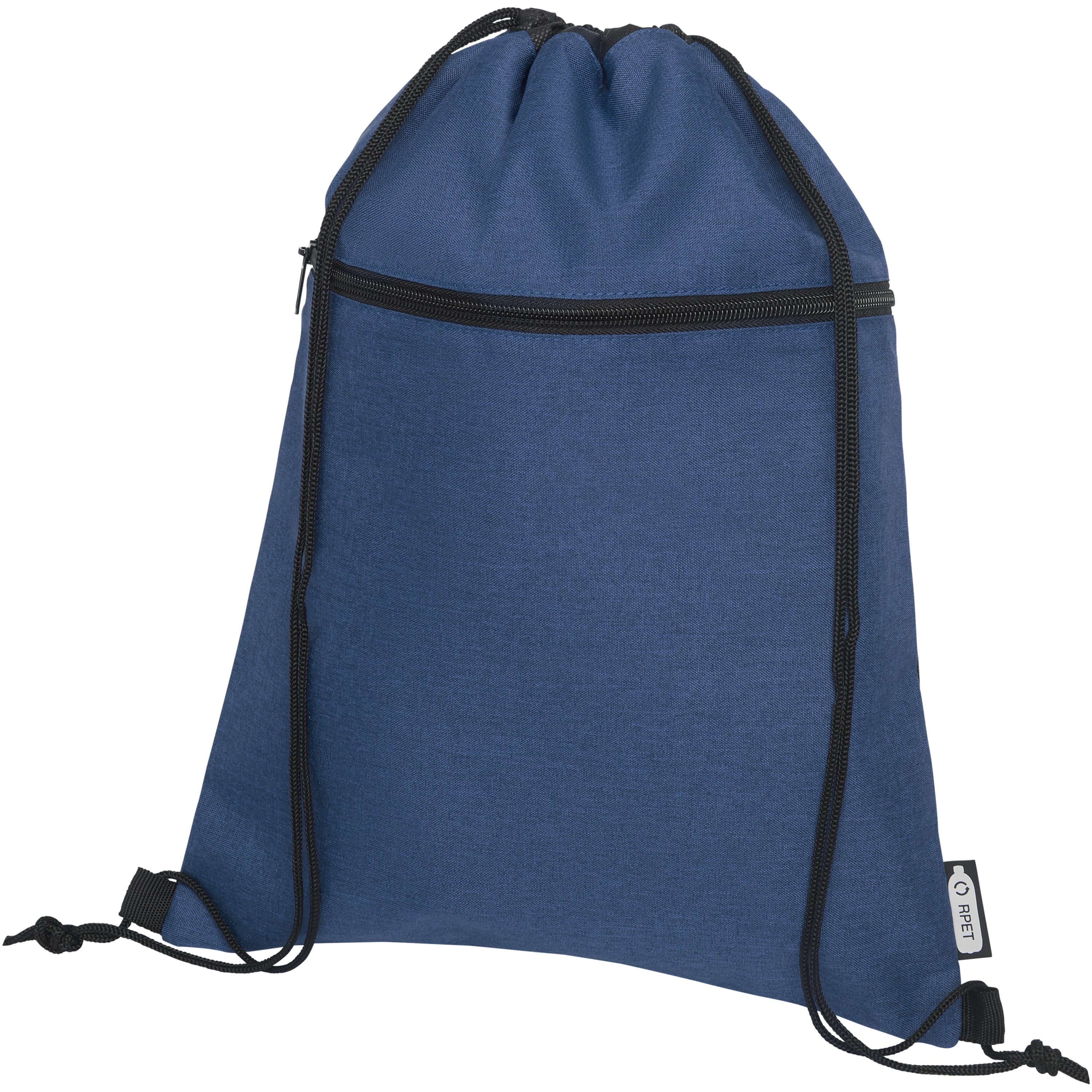 Ross Recycled Heathered Drawstring Bag
