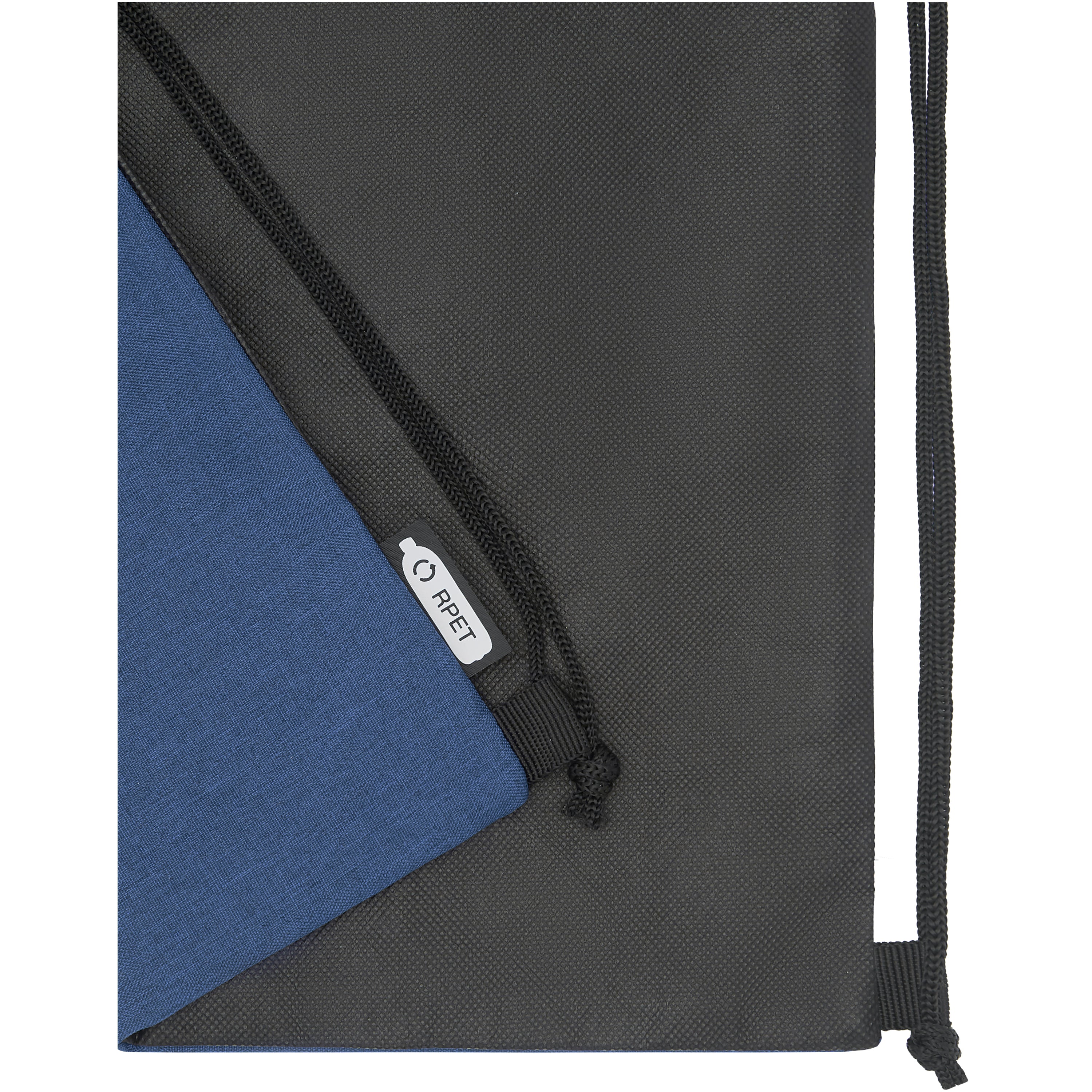 Ross Recycled Heathered Drawstring Bag