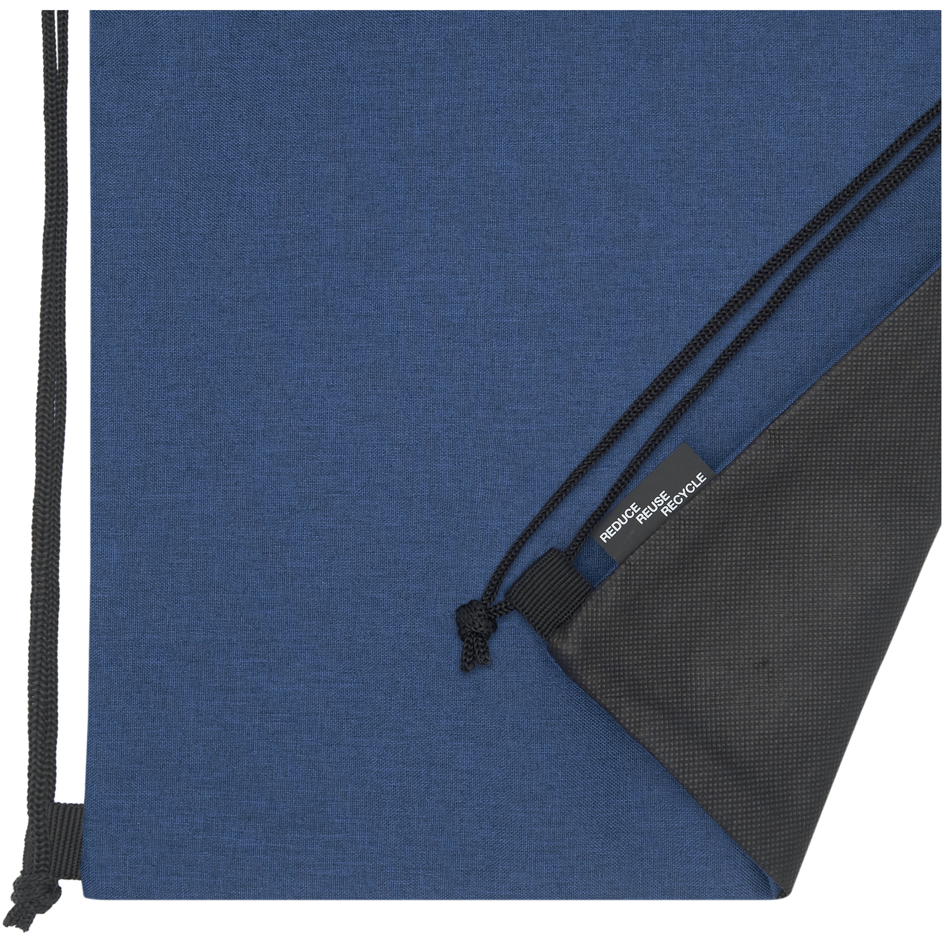Ross Recycled Heathered Drawstring Bag