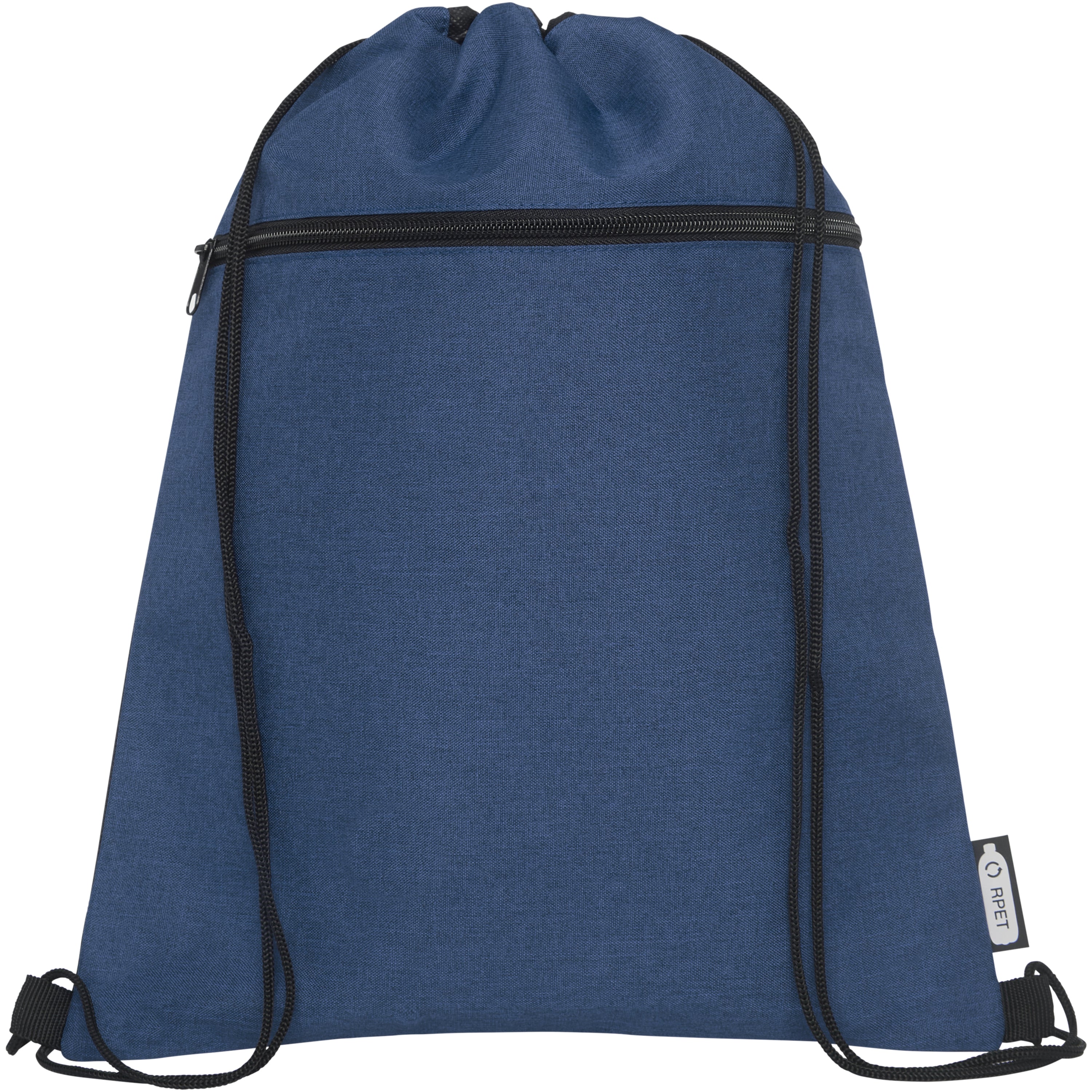 Ross Recycled Heathered Drawstring Bag