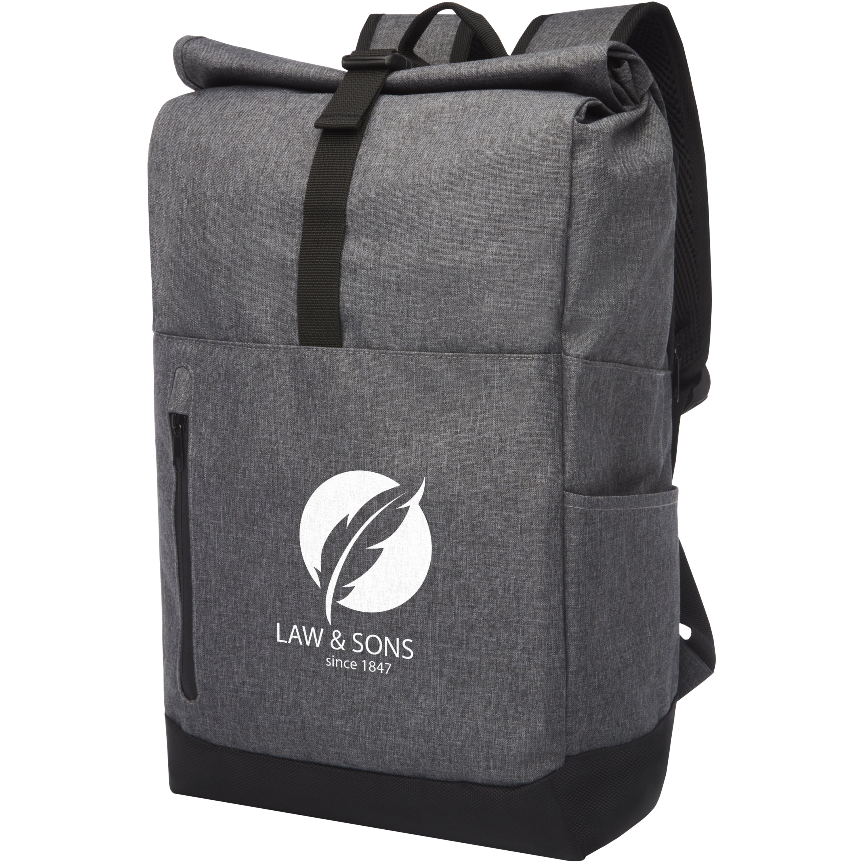 Hoss Recycled Rolltop Laptop Backpack