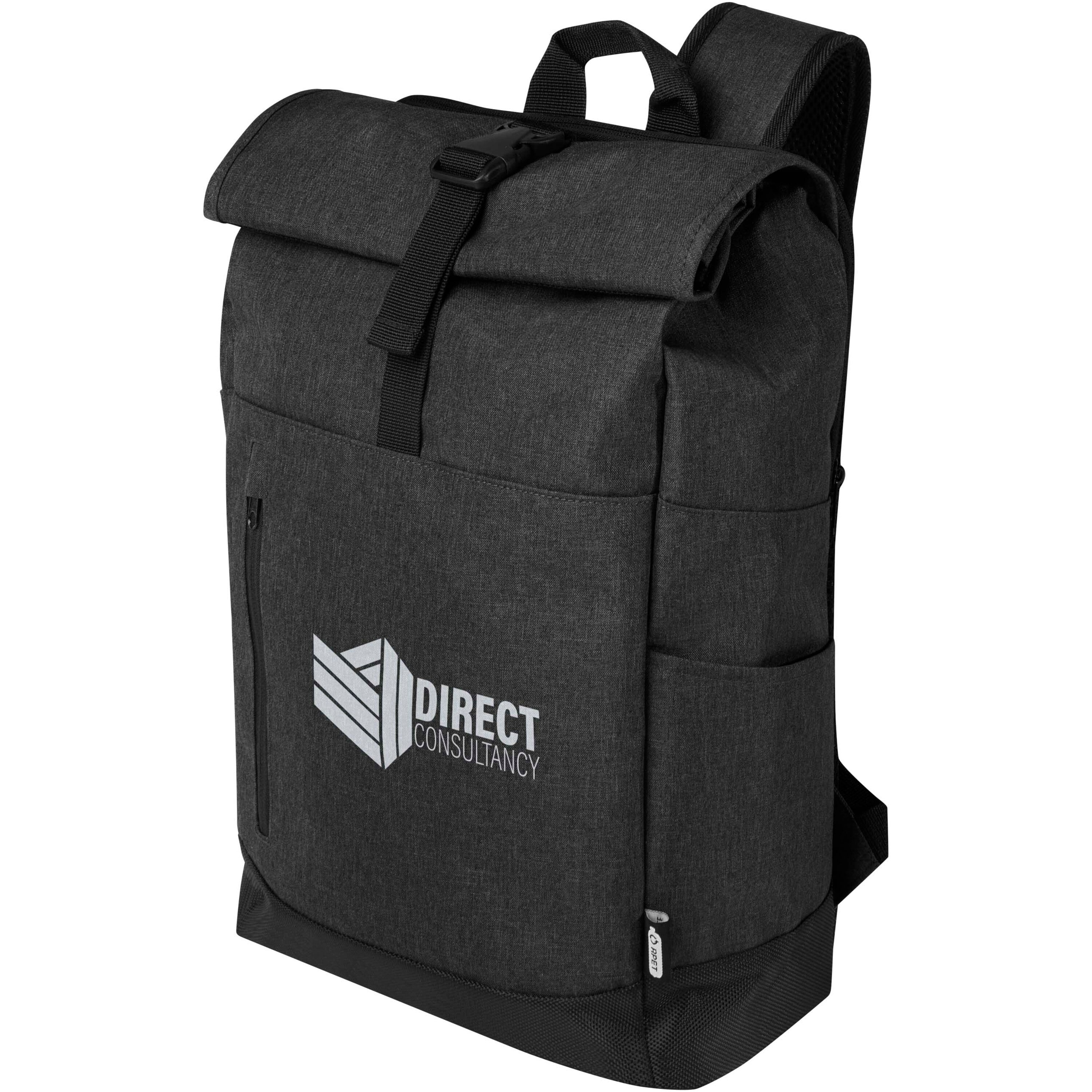 Hoss Recycled Rolltop Laptop Backpack