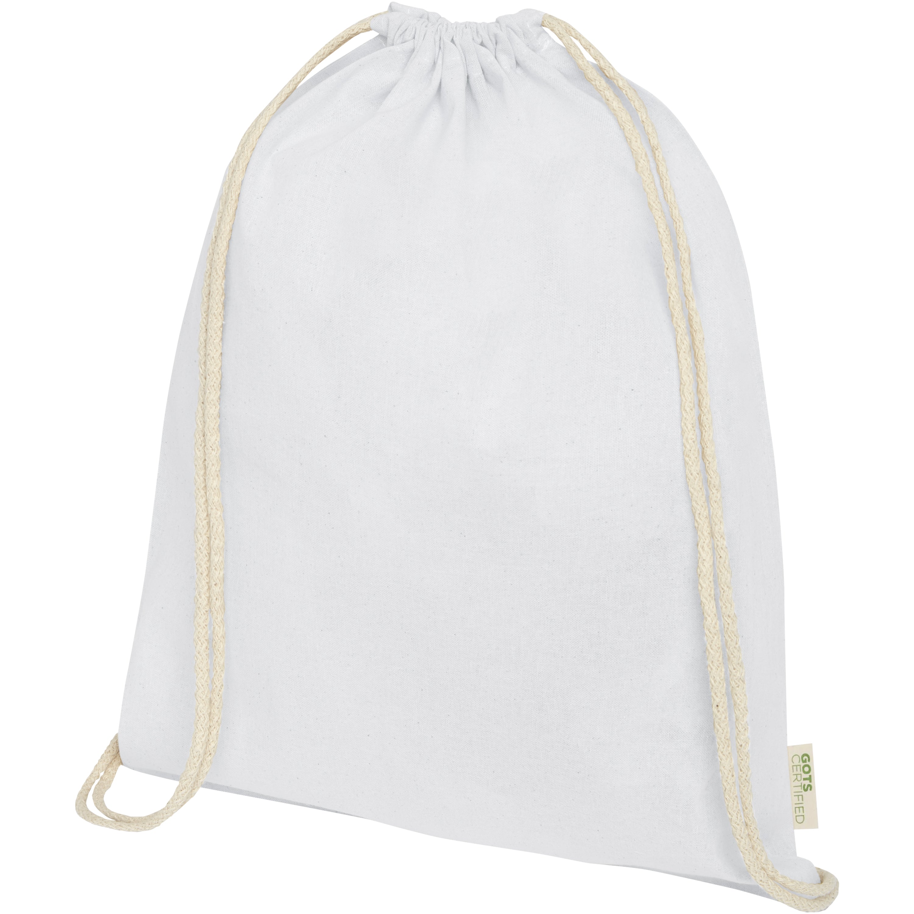 Orissa Organic Cotton Drawstring Backpack